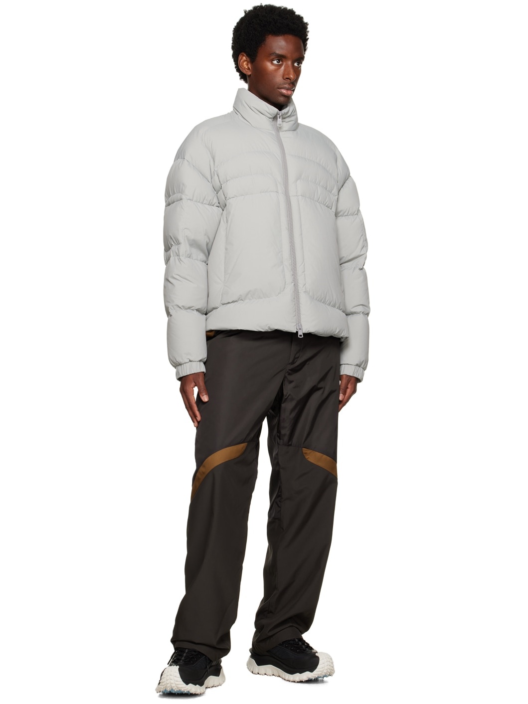 Gray Dofida Down Jacket - 5