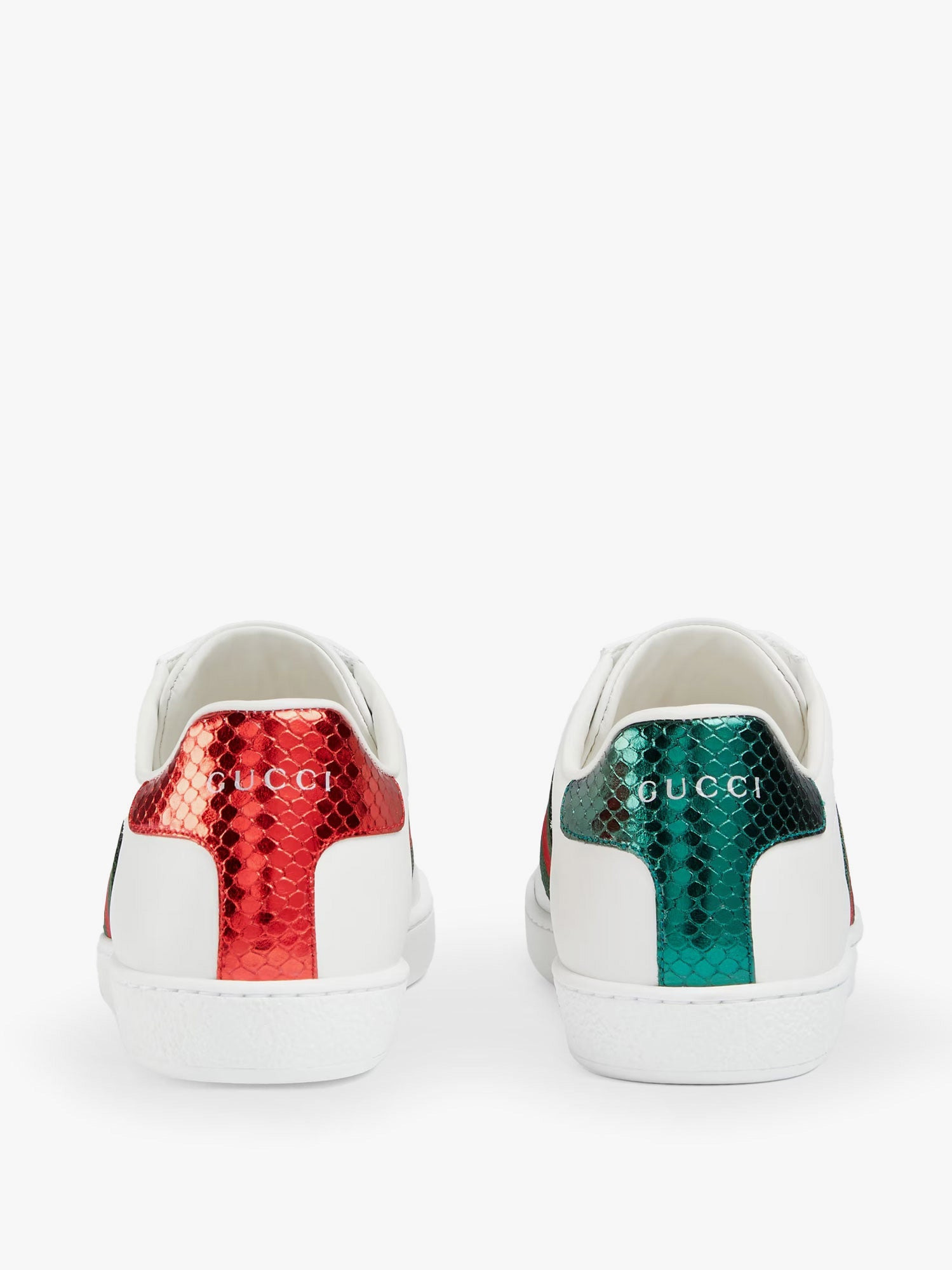 Gucci Ace Leather Sneakers - 4