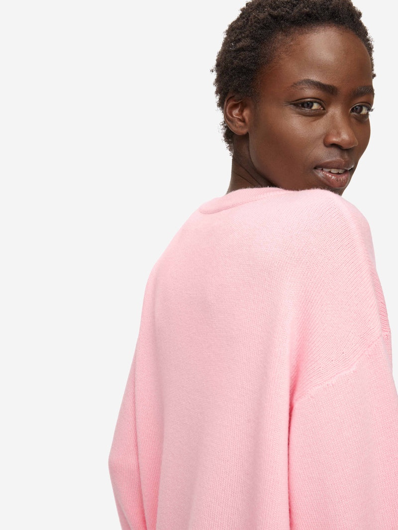Women's Relaxed Sweater Daphne Cashmere Pink - 6