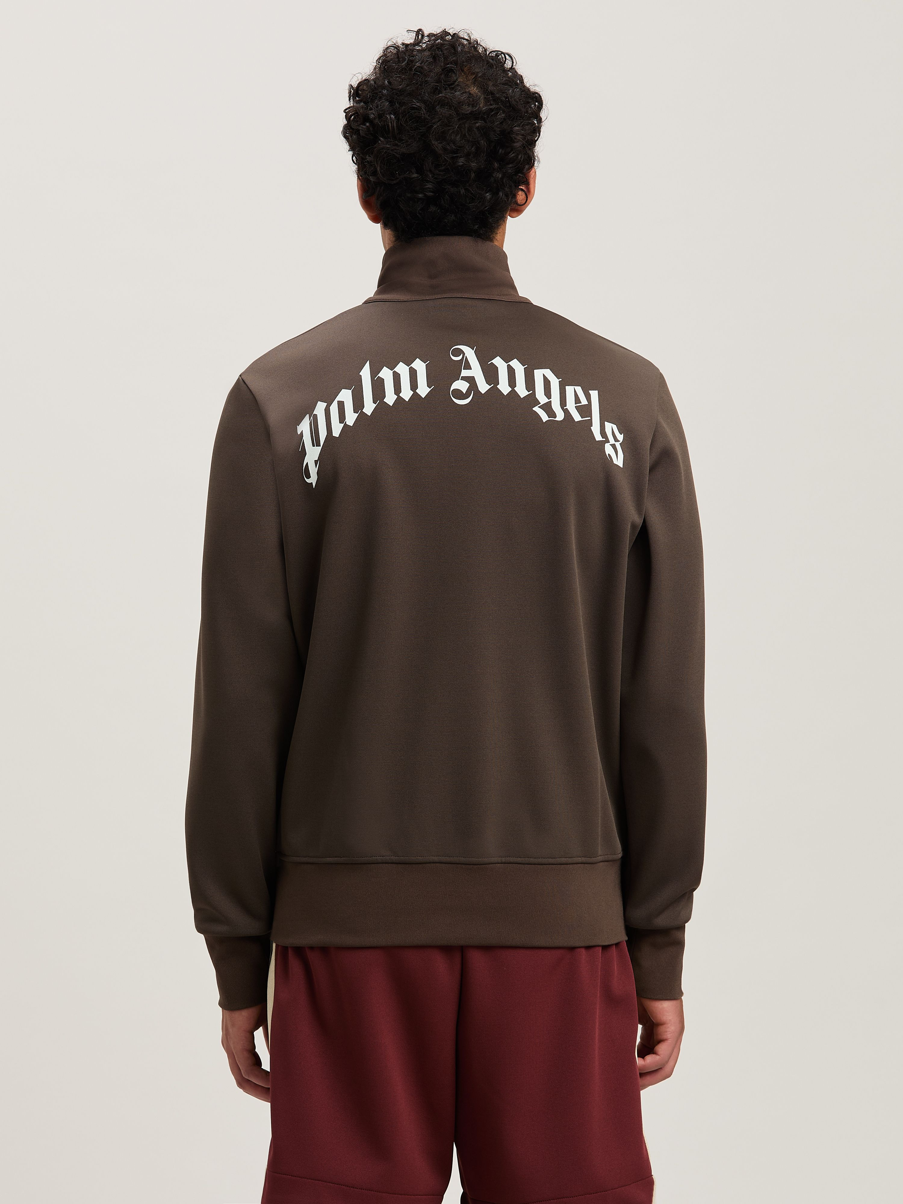 Curved Logo track Jacket - 5