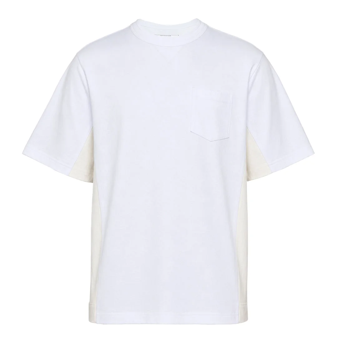 Denim x Cotton Jersey Tee - 1
