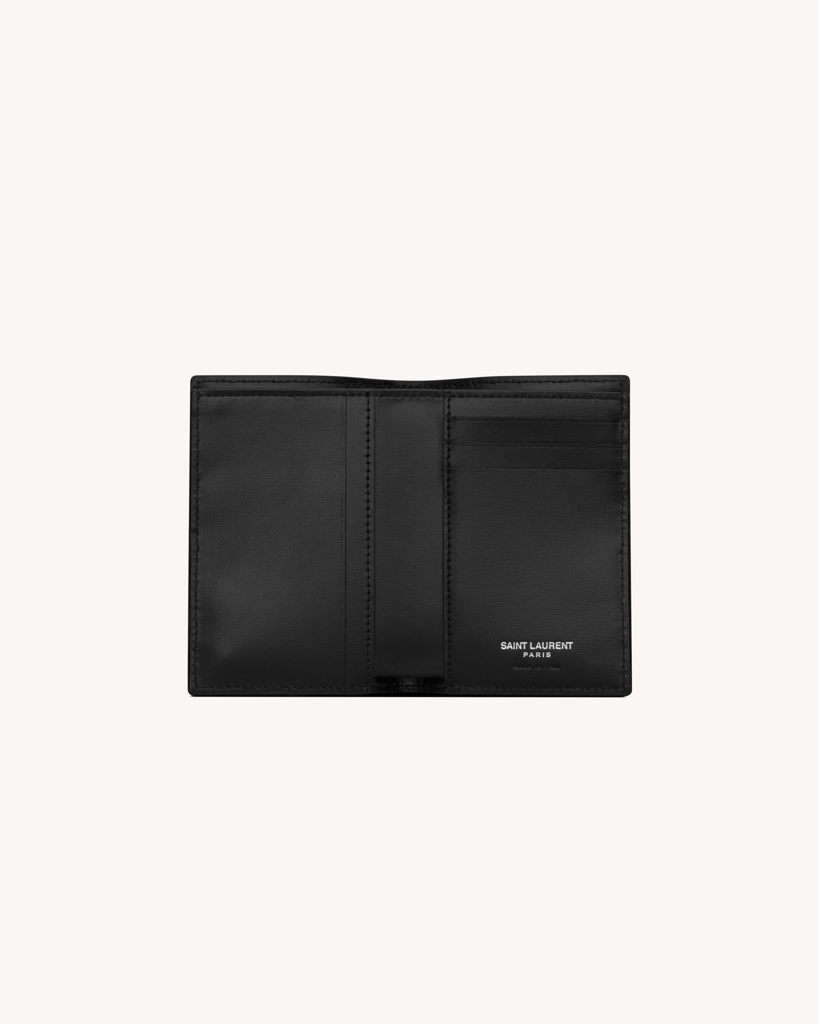 TINY CASSANDRE CREDIT CARD WALLET IN MATTE LEATHER - 4