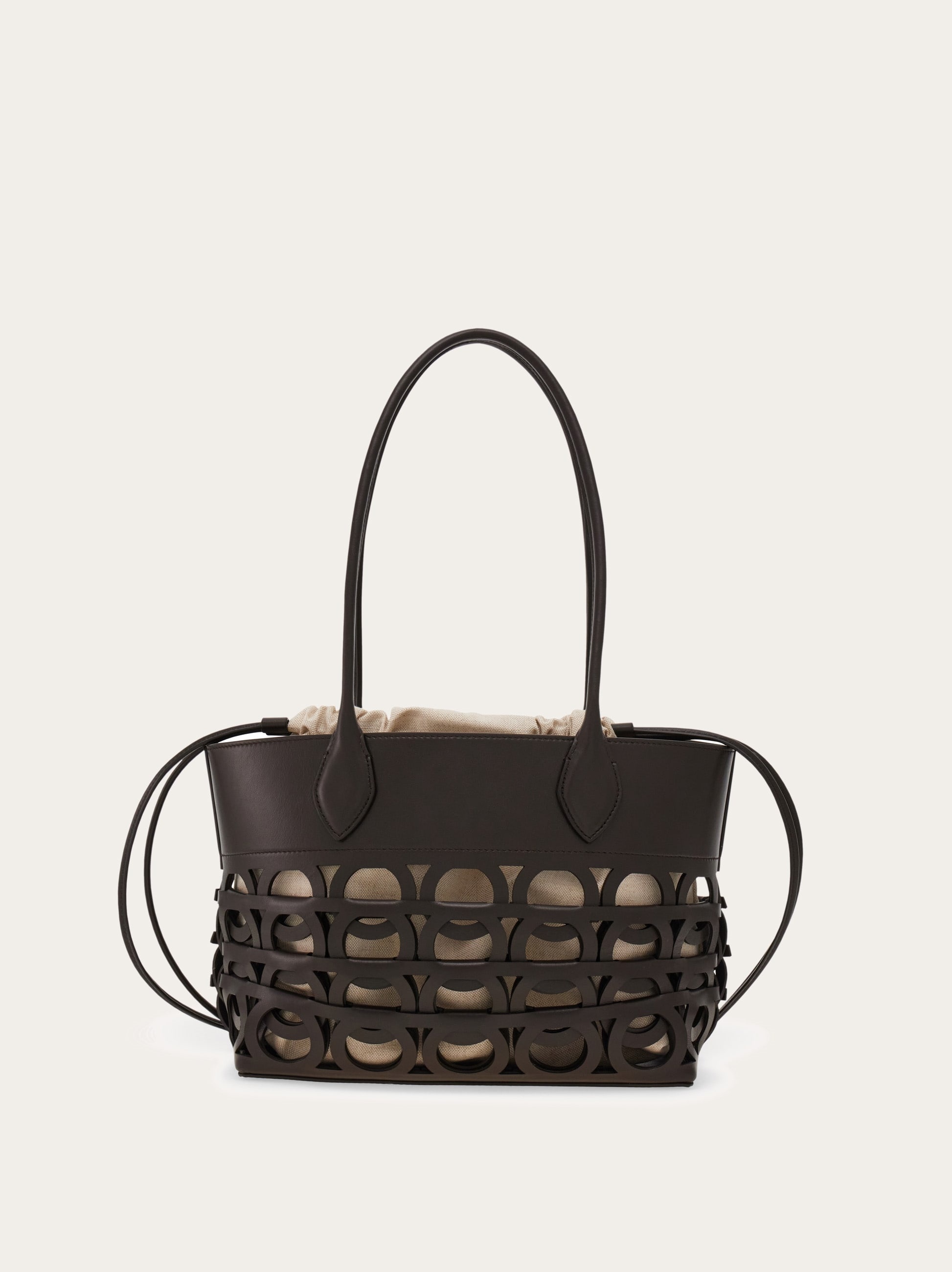 Gancini tote bag (S) - 3