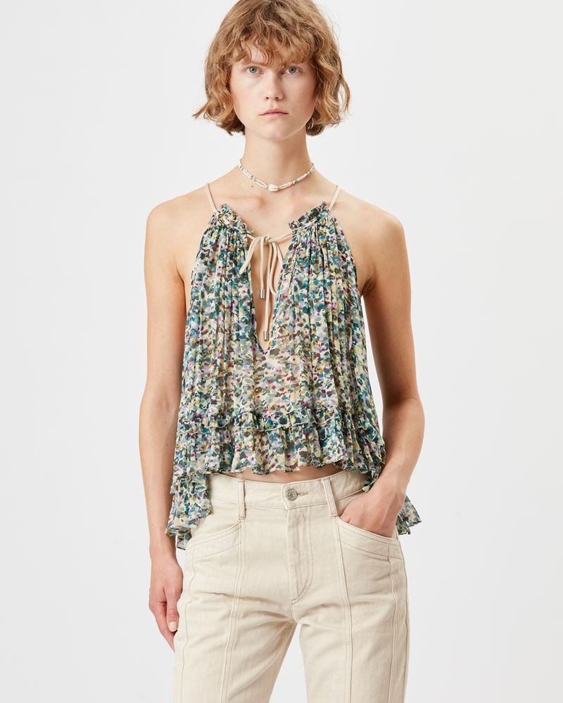 FABINO PRINTED TOP - 4