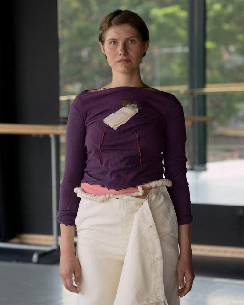 Repair - Oba Long Sleeve No.124 - Deadstock Organic Cotton Rib 1