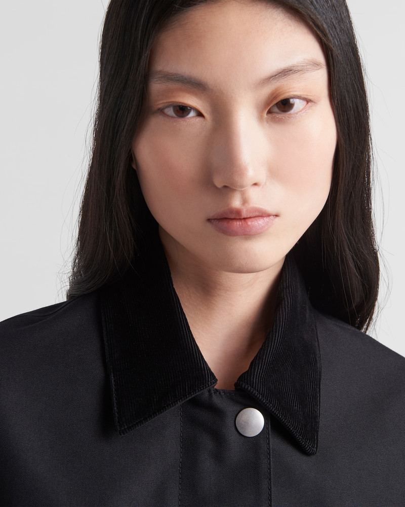 Technical canvas blouson jacket 4