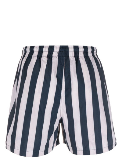 SUNNEI logo-print striped swim shorts outlook