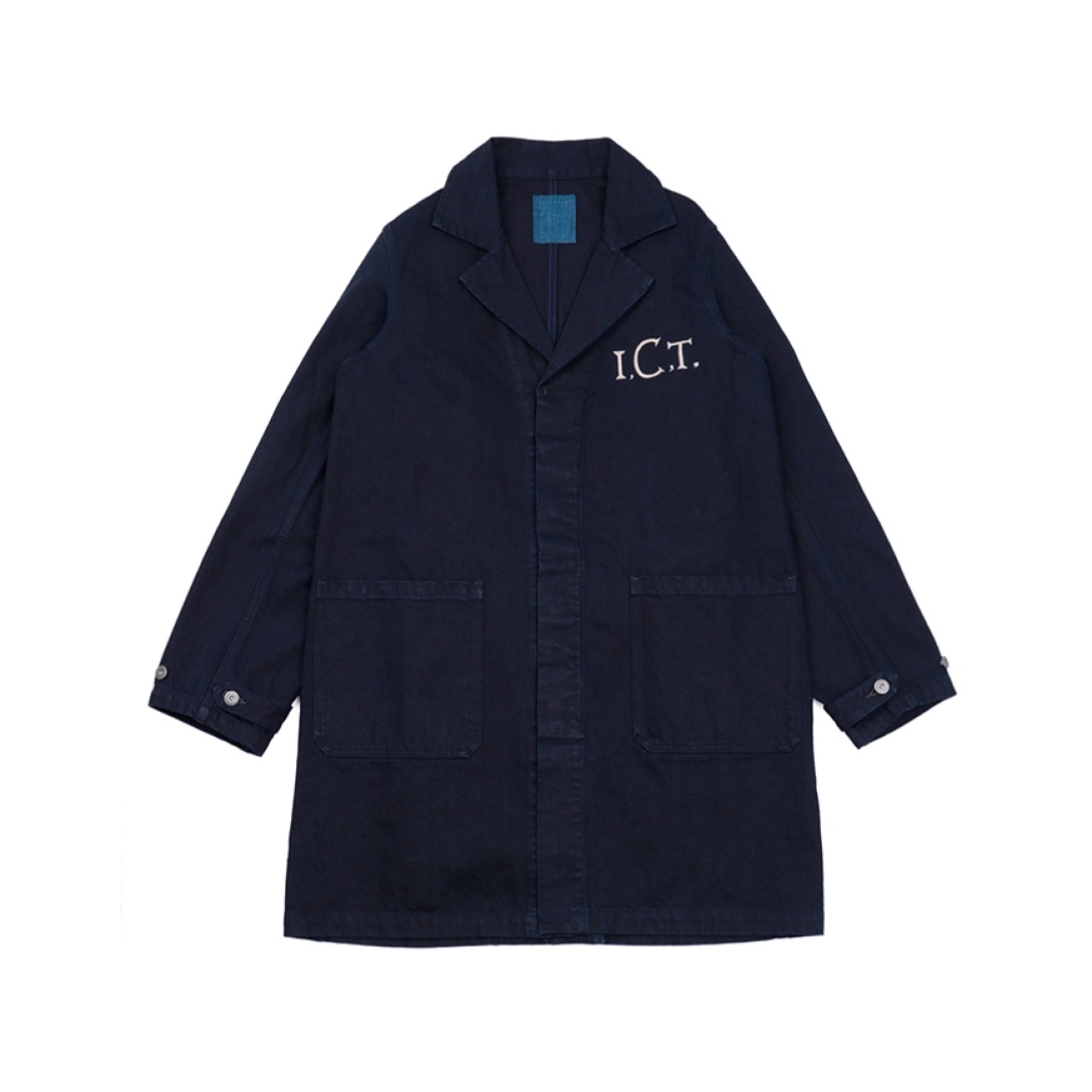 I.C.T. SHOP COAT DK.INDIGO - 1