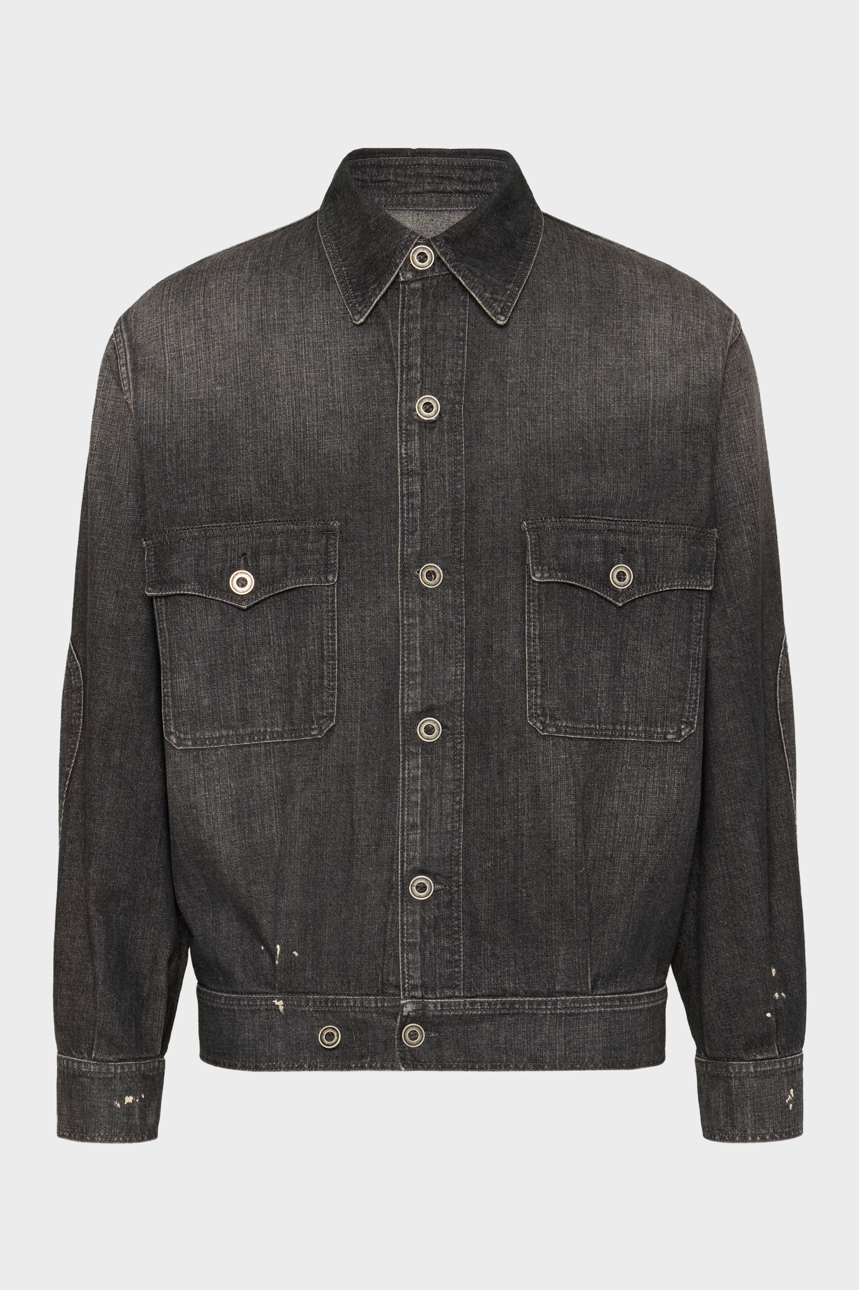Distressed denim jacket - 3
