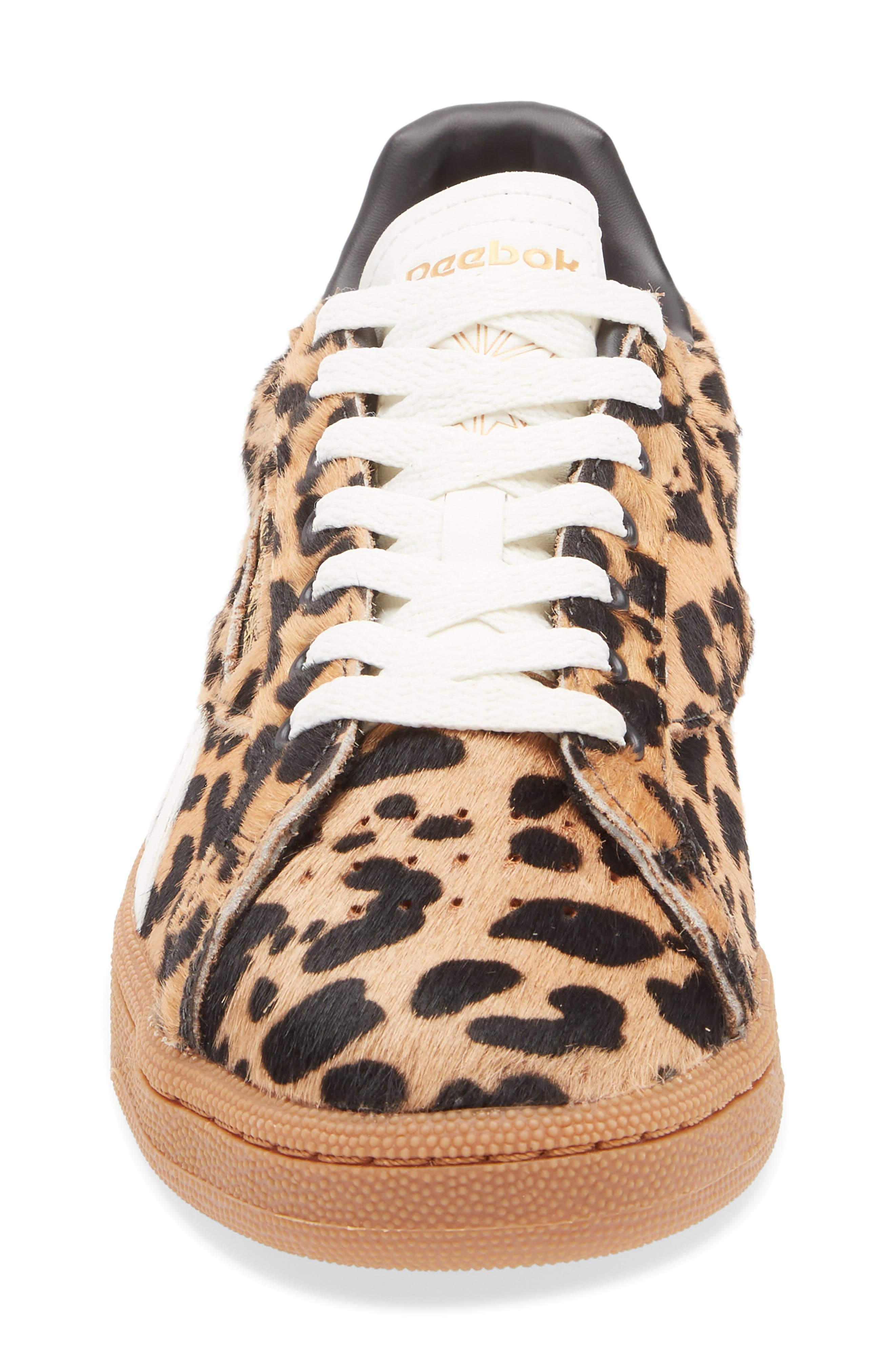 Reebok Club C Grounds Sneaker in Cheetah/Cheetah/Chalk at Nordstrom - 4