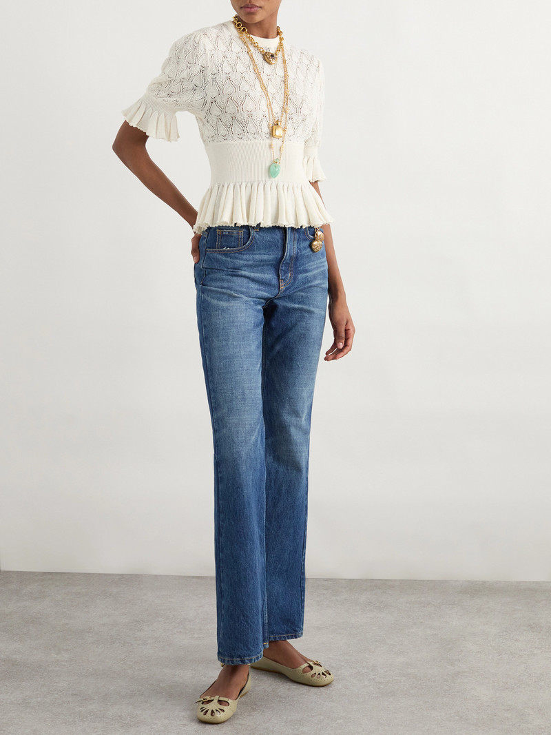 Chloé High-rise Straight-leg Jeans outlook