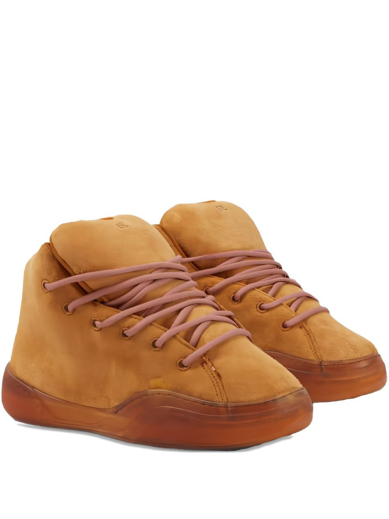 lace-up high-top sneakers 1