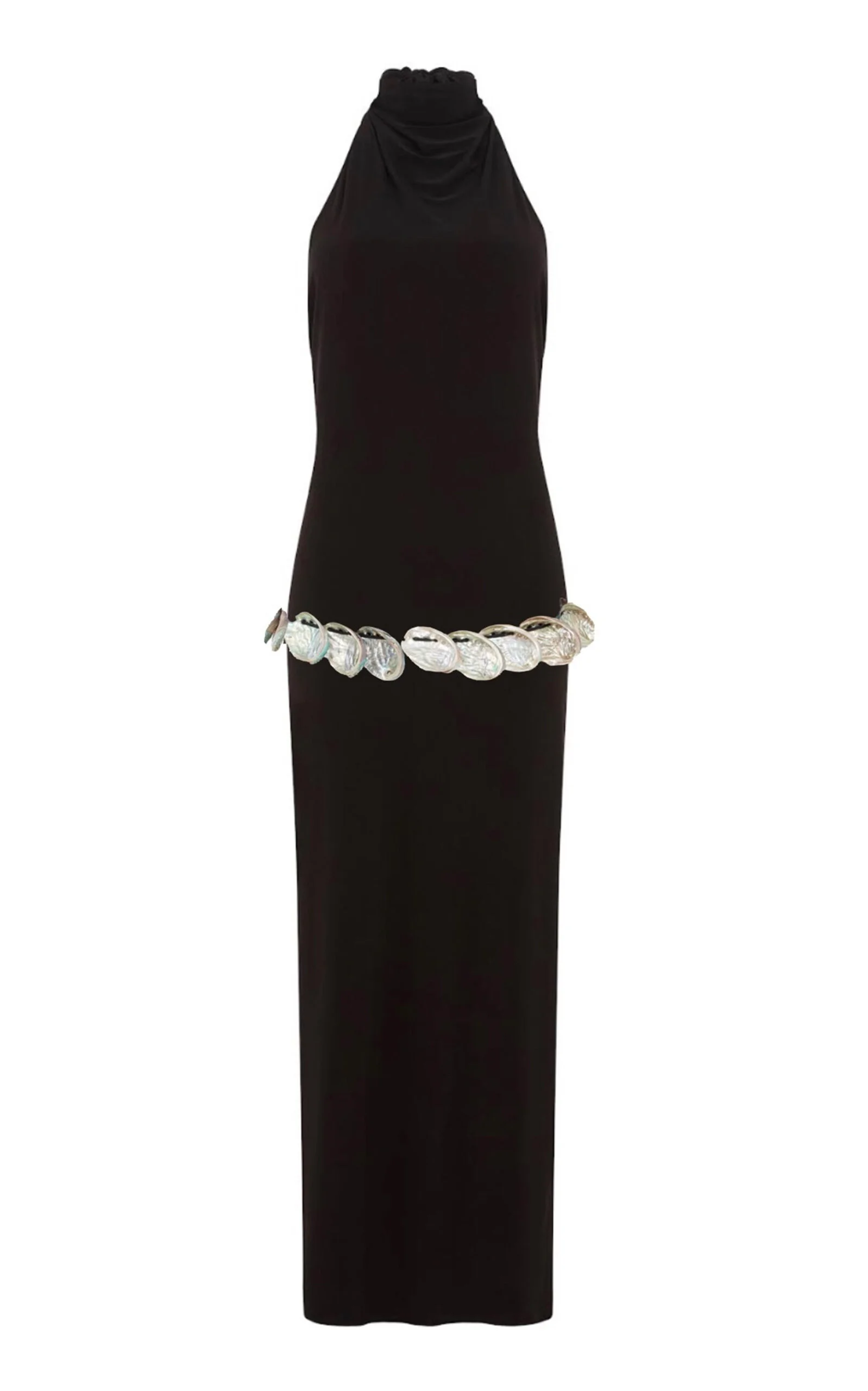 Abalone Shell Maxi Dress black - 1