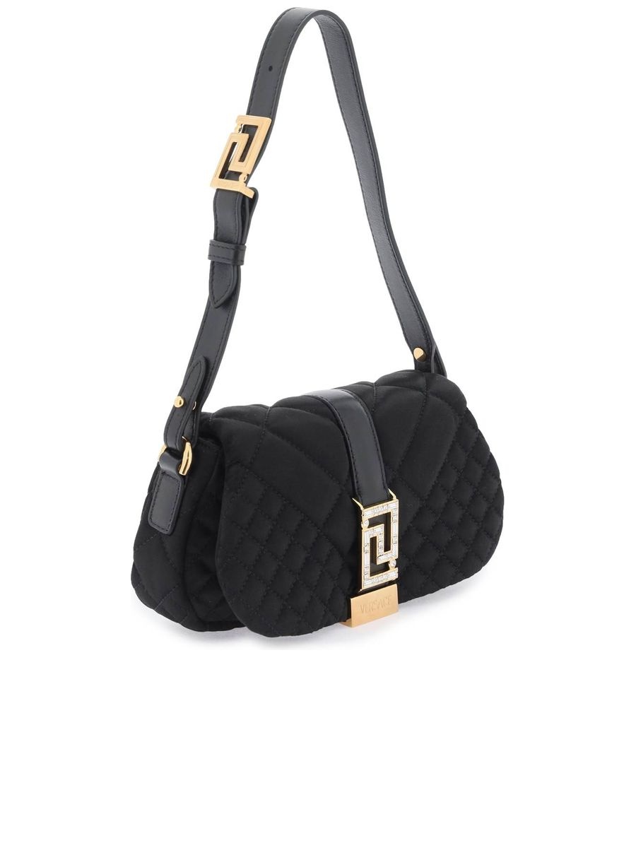 Greca Goddess Satin Mini Bag - 3
