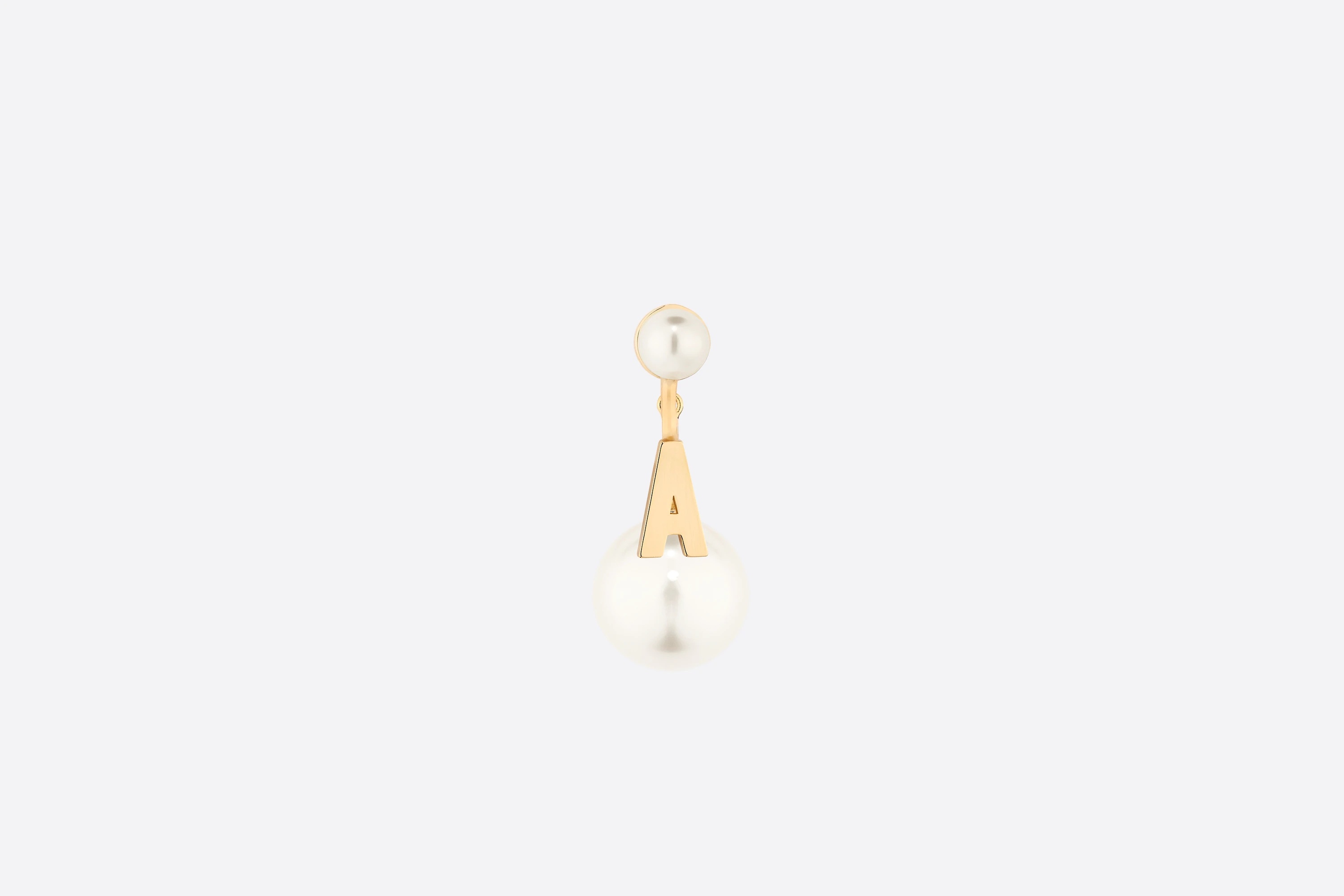 My ABCDior Tribales Letter A Earring - 1