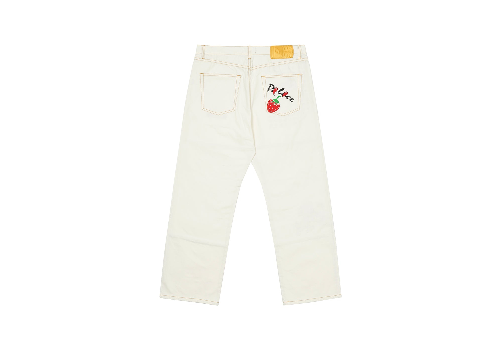 DUCK BOMB PANEL JEANS WHITE - 2