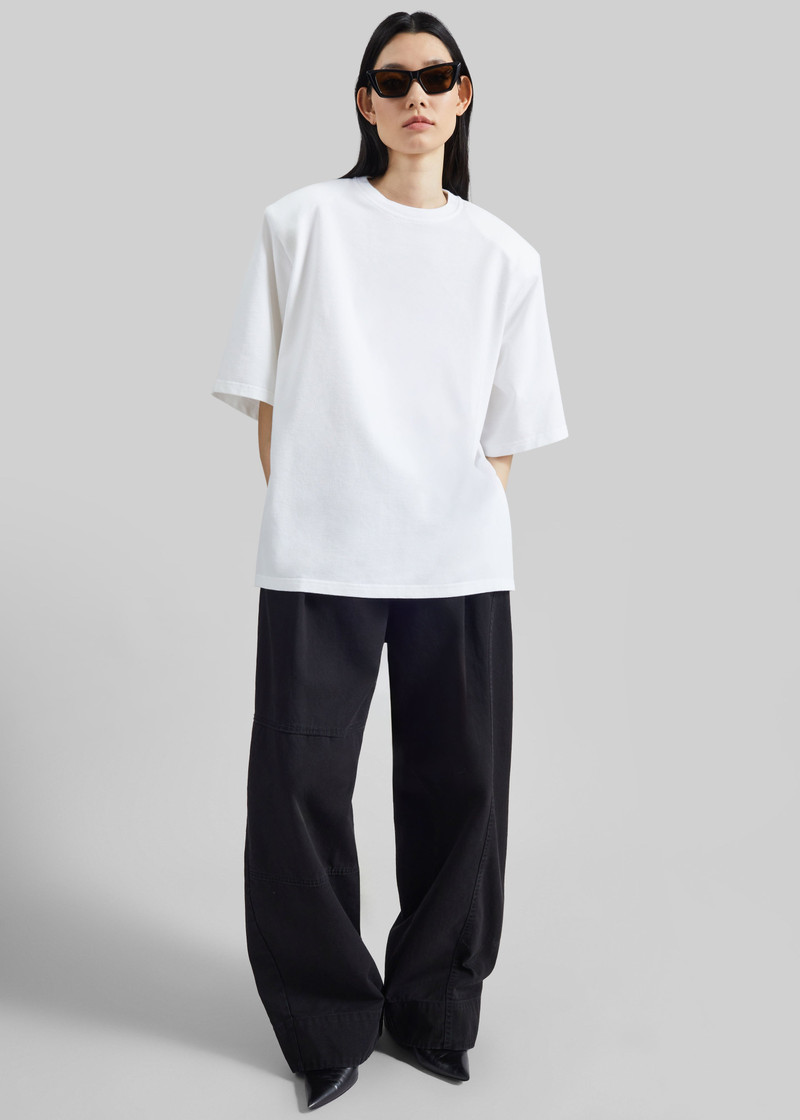 Hugo Padded T-Shirt - White 4
