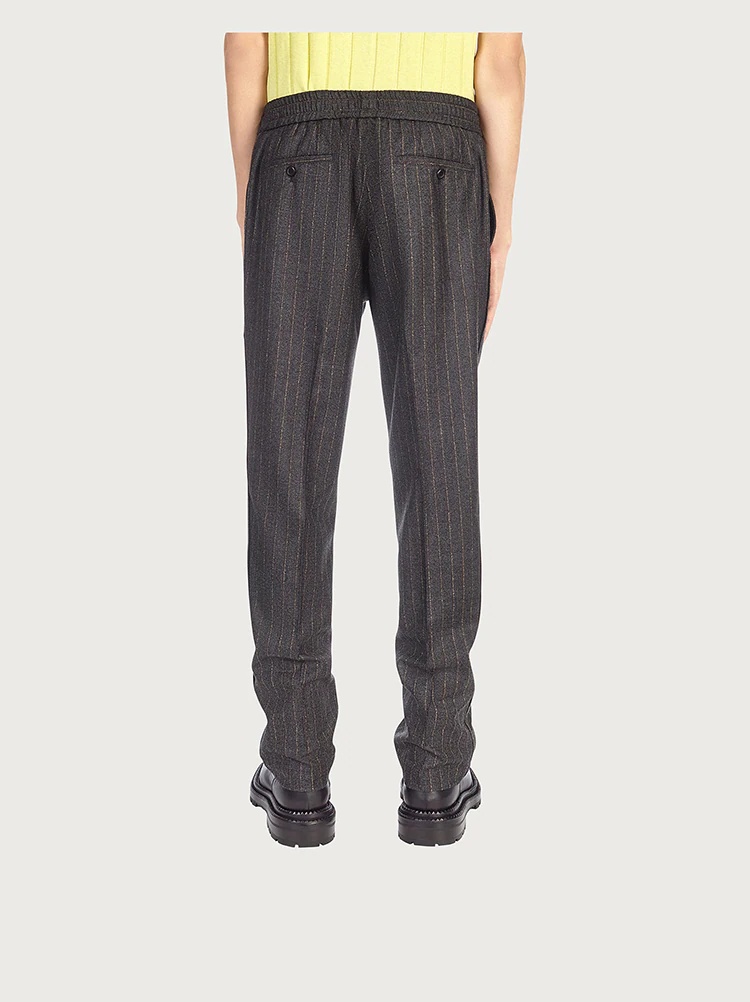 RELAXED DRAWSTRING PANTS - 4