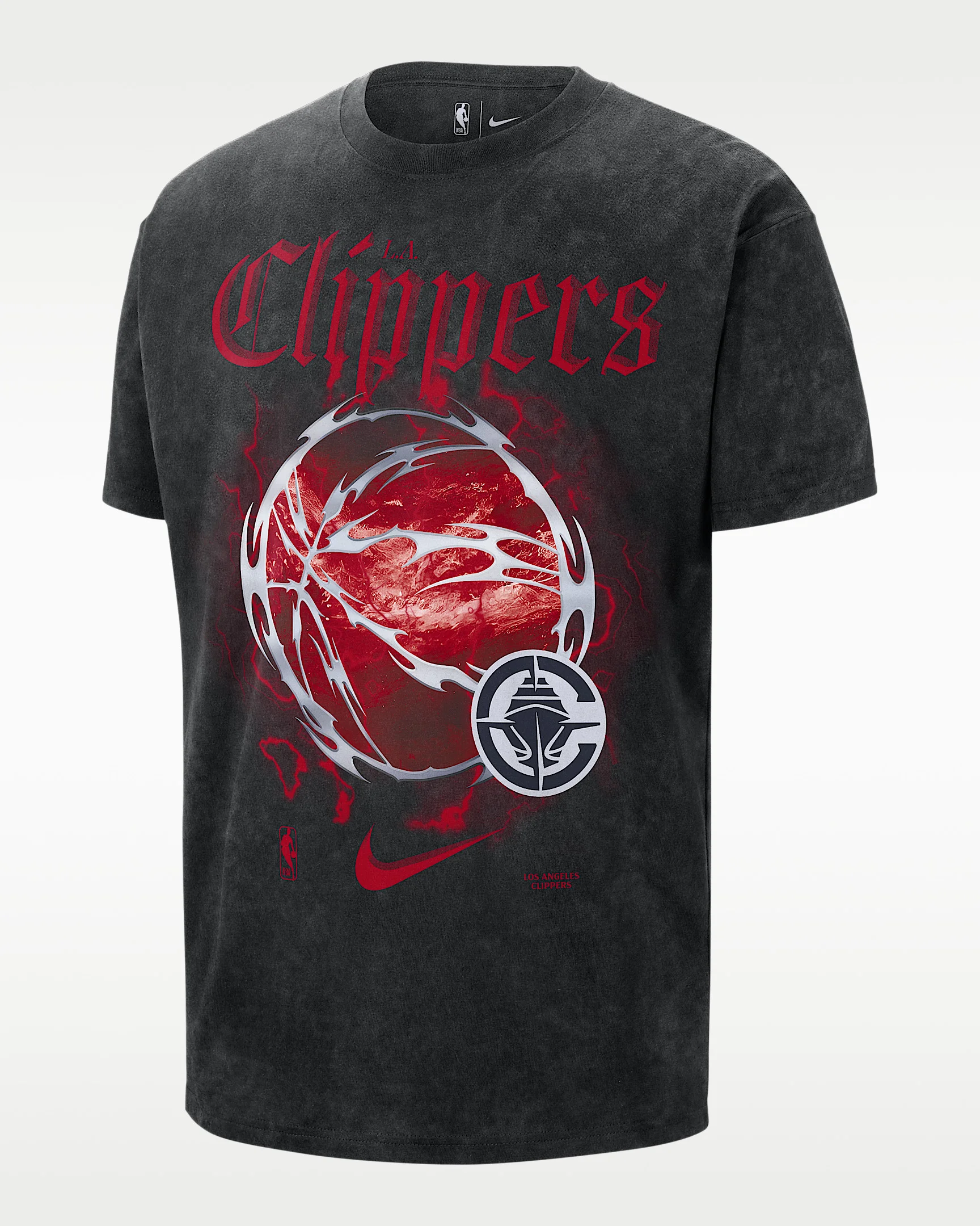 LA Clippers Courtside "Halloween" Men's Nike NBA Max90 T-Shirt - 1