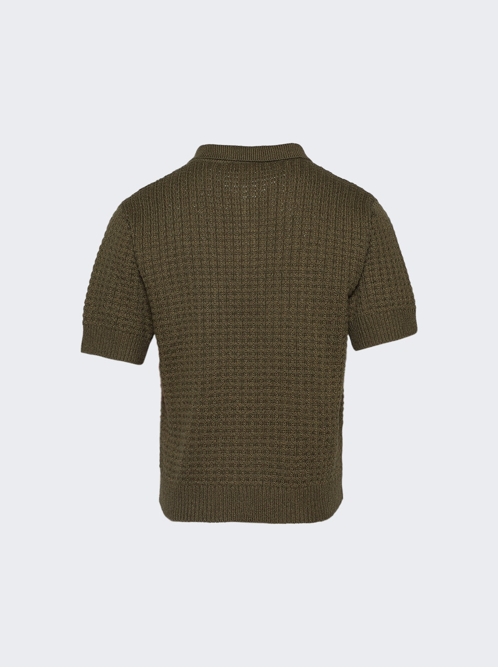 Nora Lite Check Polo Kelp - 2