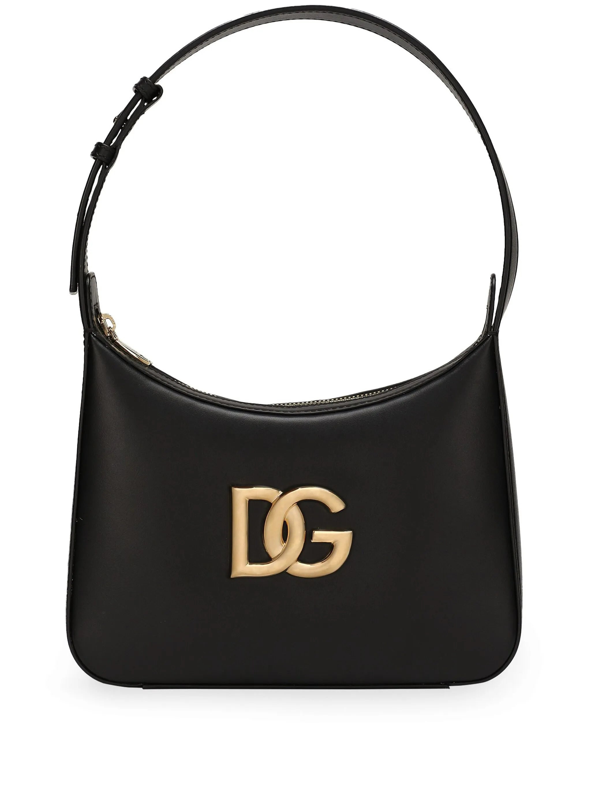 Dolce & Gabbana Logo-plaque Leather Tote Bag - 1