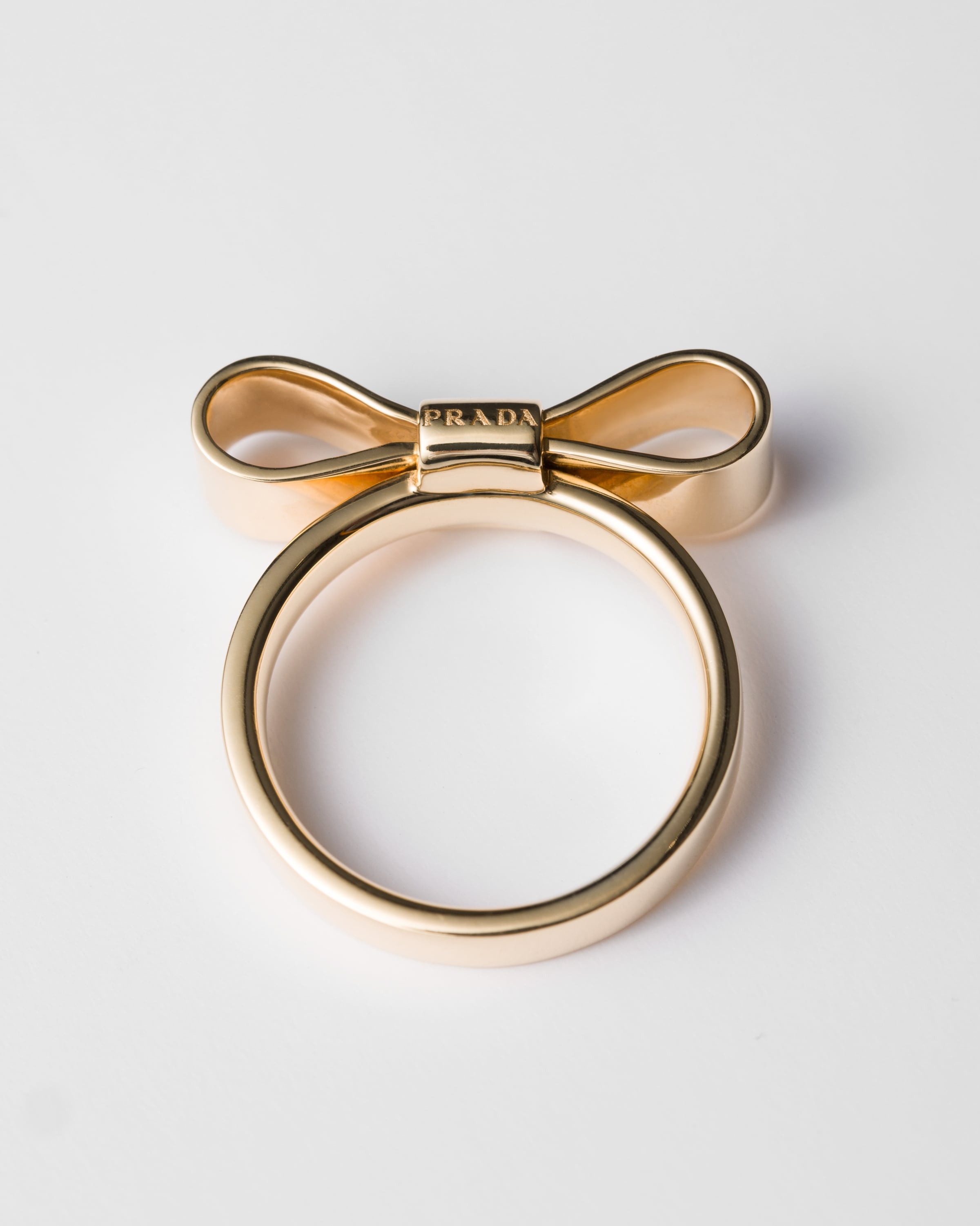 Eternal Gold Bow signet ring - yellow gold - 2