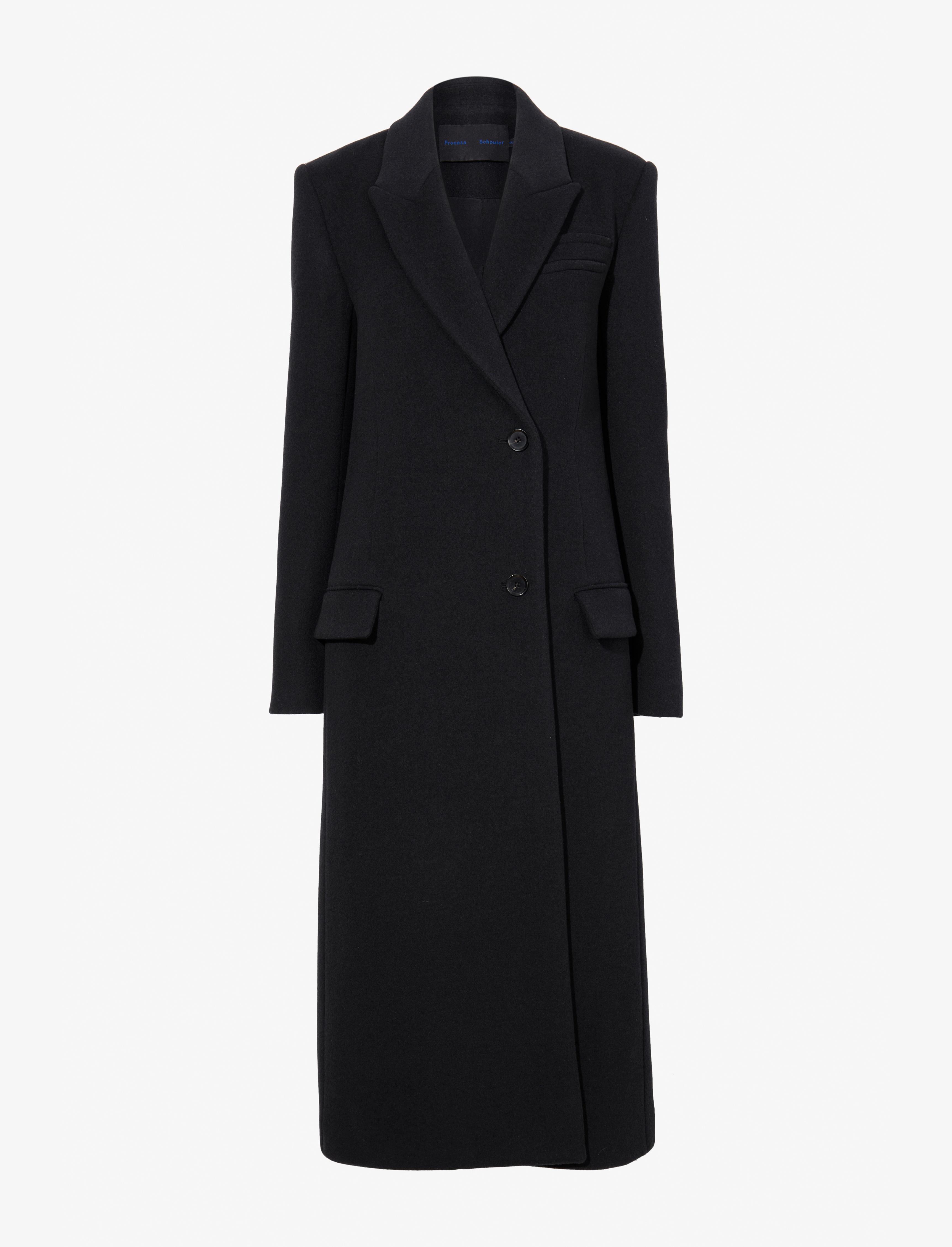 Reed Coat in Brushed Melange Wool - 9