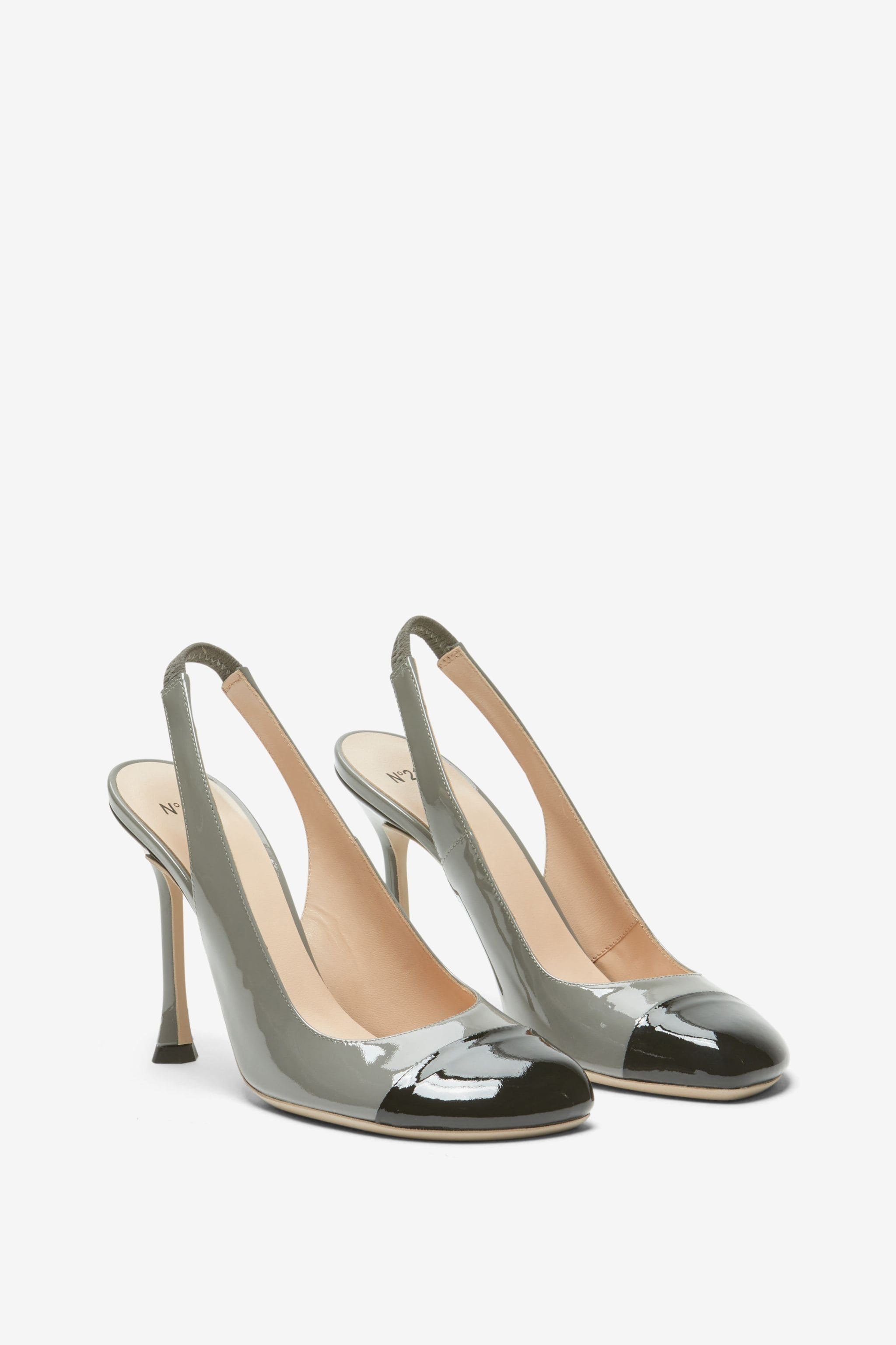 PATENT LEATHER SLINGBACK PUMPS - 2