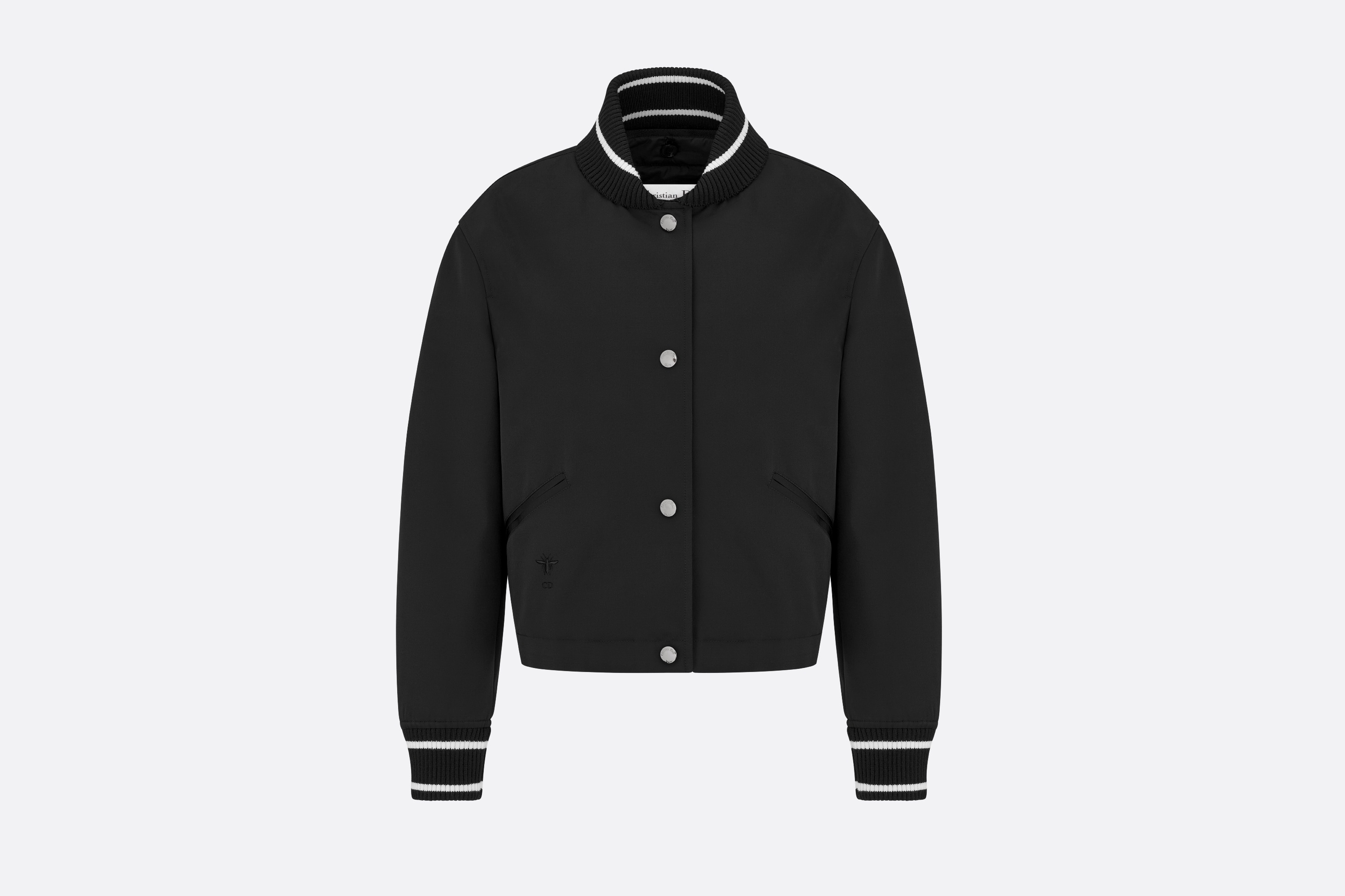 Bomber Jacket with Removable Macrocannage Vest - 1