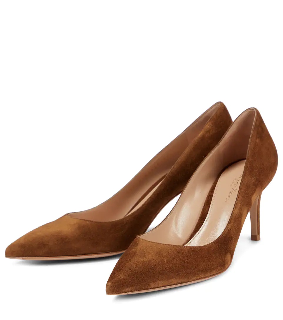 Gianvito 70 suede pumps - 5