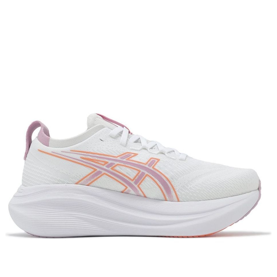 (WMNS) ASICS Gel-Nimbus 27 Wide 'White Light Ube' 1012B752-101 - 2