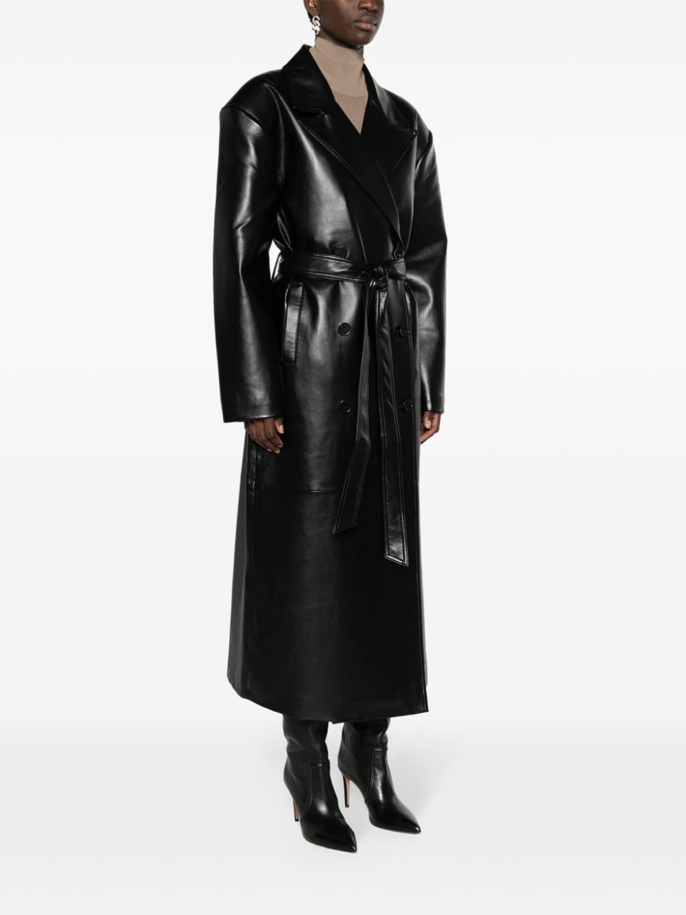 Tina double-breasted trench coat - 3