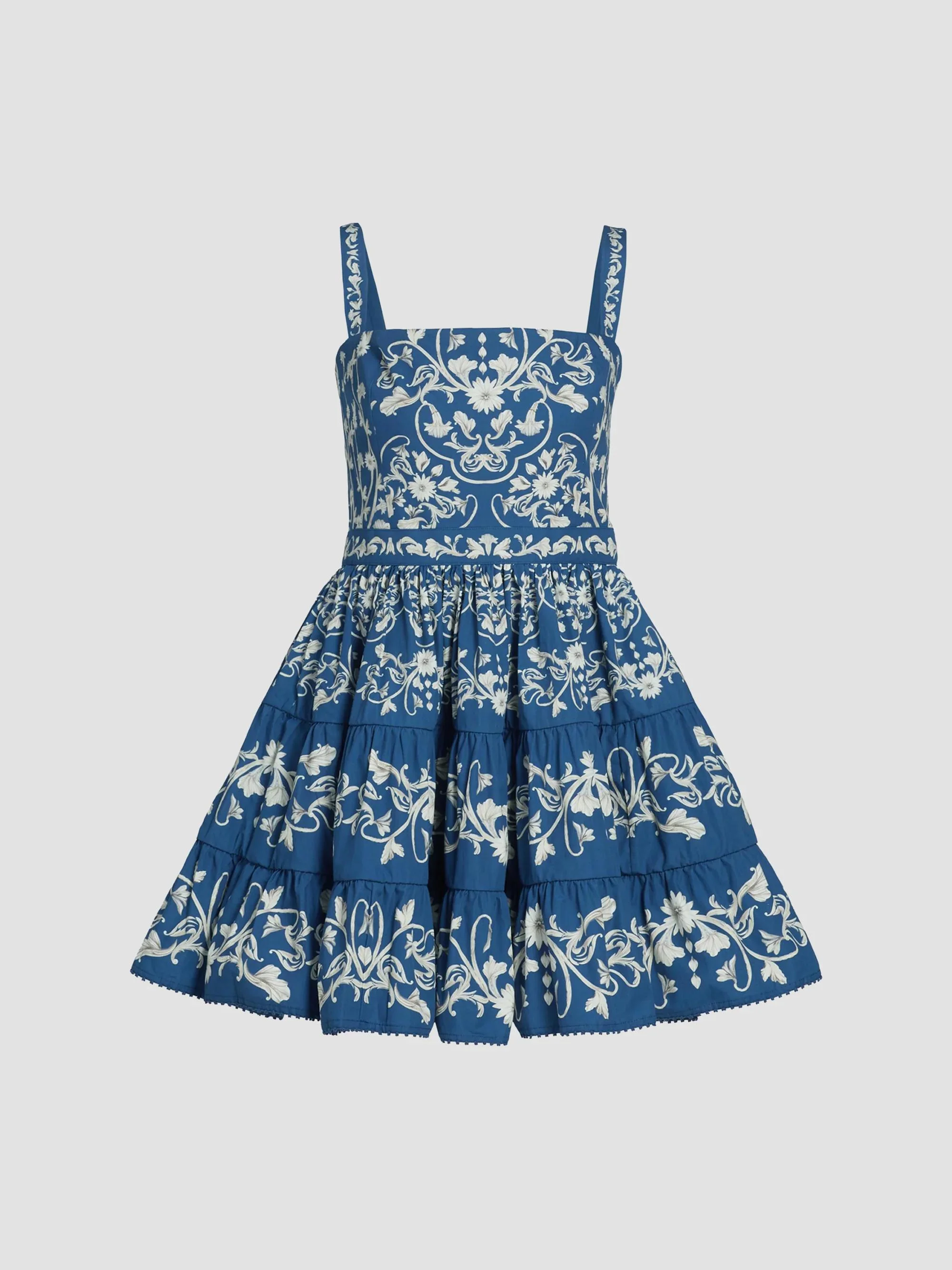 Women's Lima Ribbons Tiered Minidress - Multicolor - 1