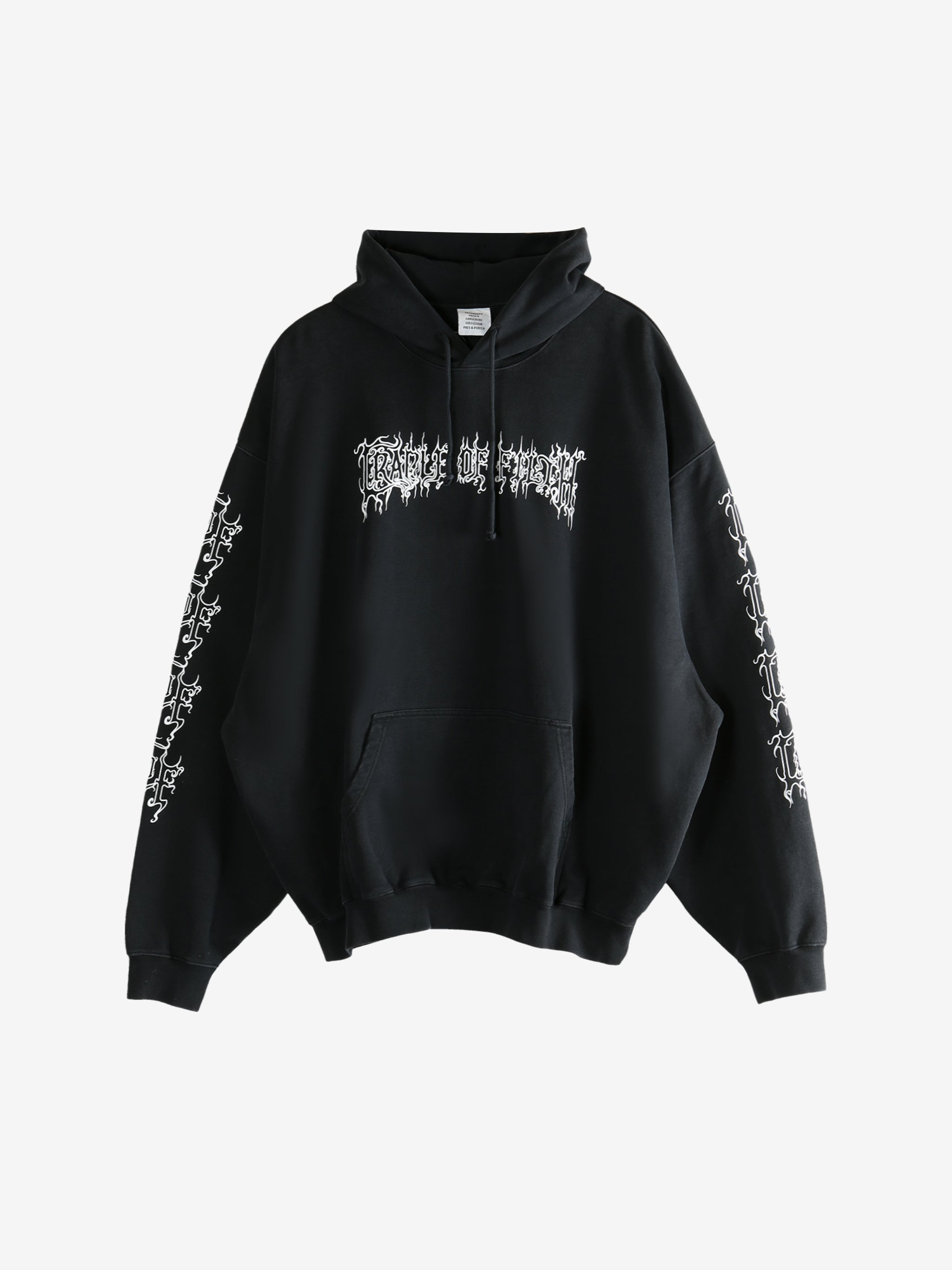 VETEMENTS - Men Cof Logo Oversized Hoodie - 4