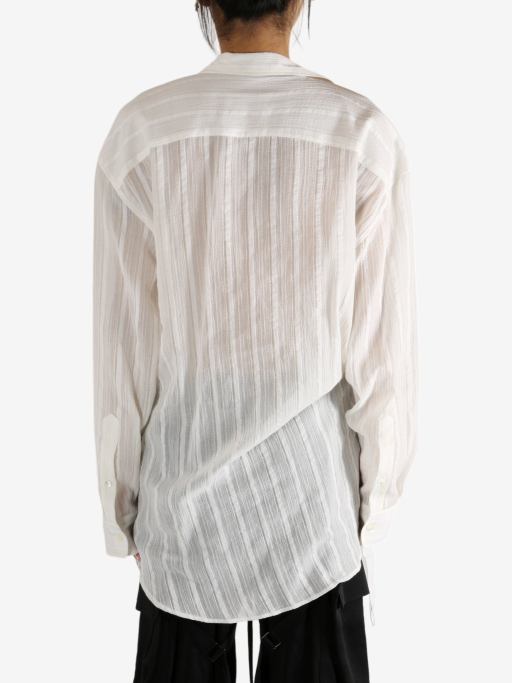 ANN DEMEULEMEESTER - Women Ebba Comfort Shirt With Adjustable Strap - 3