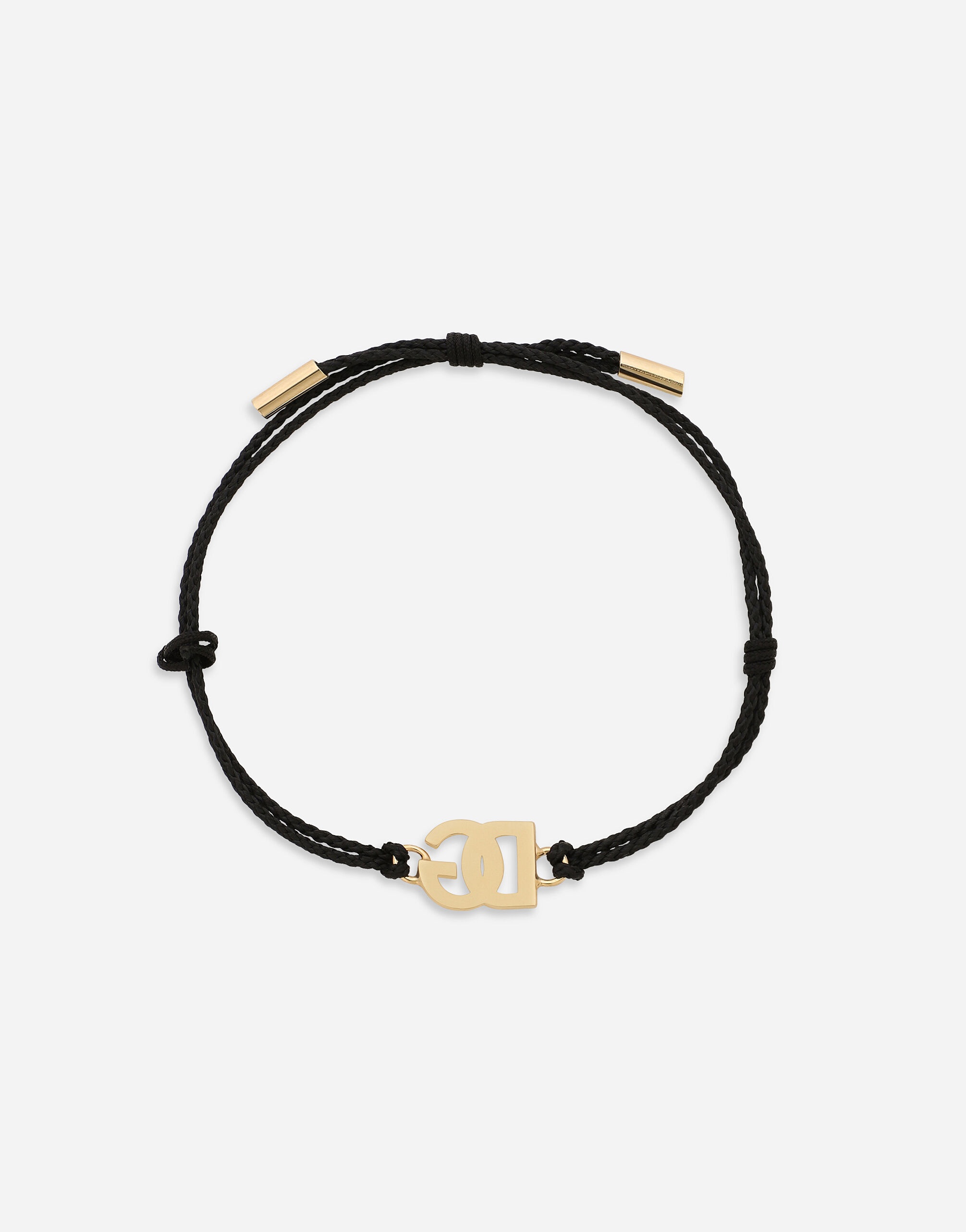Cord bracelet with small DG logo - 3