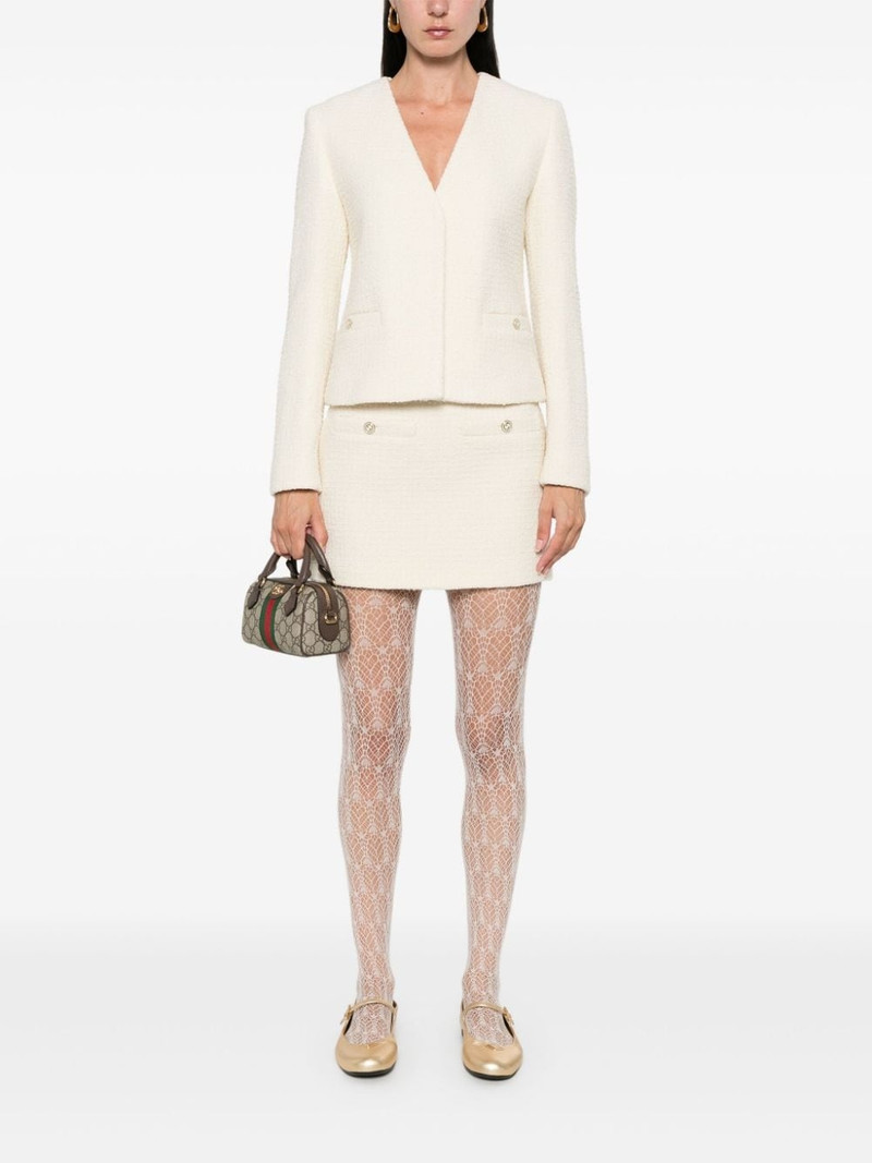 GUCCI Damier Bouclé jacket outlook