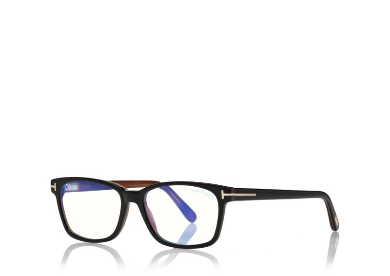 TOM FORD BLUE BLOCK CLASSICAL RECTANGULAR OPTICALS outlook