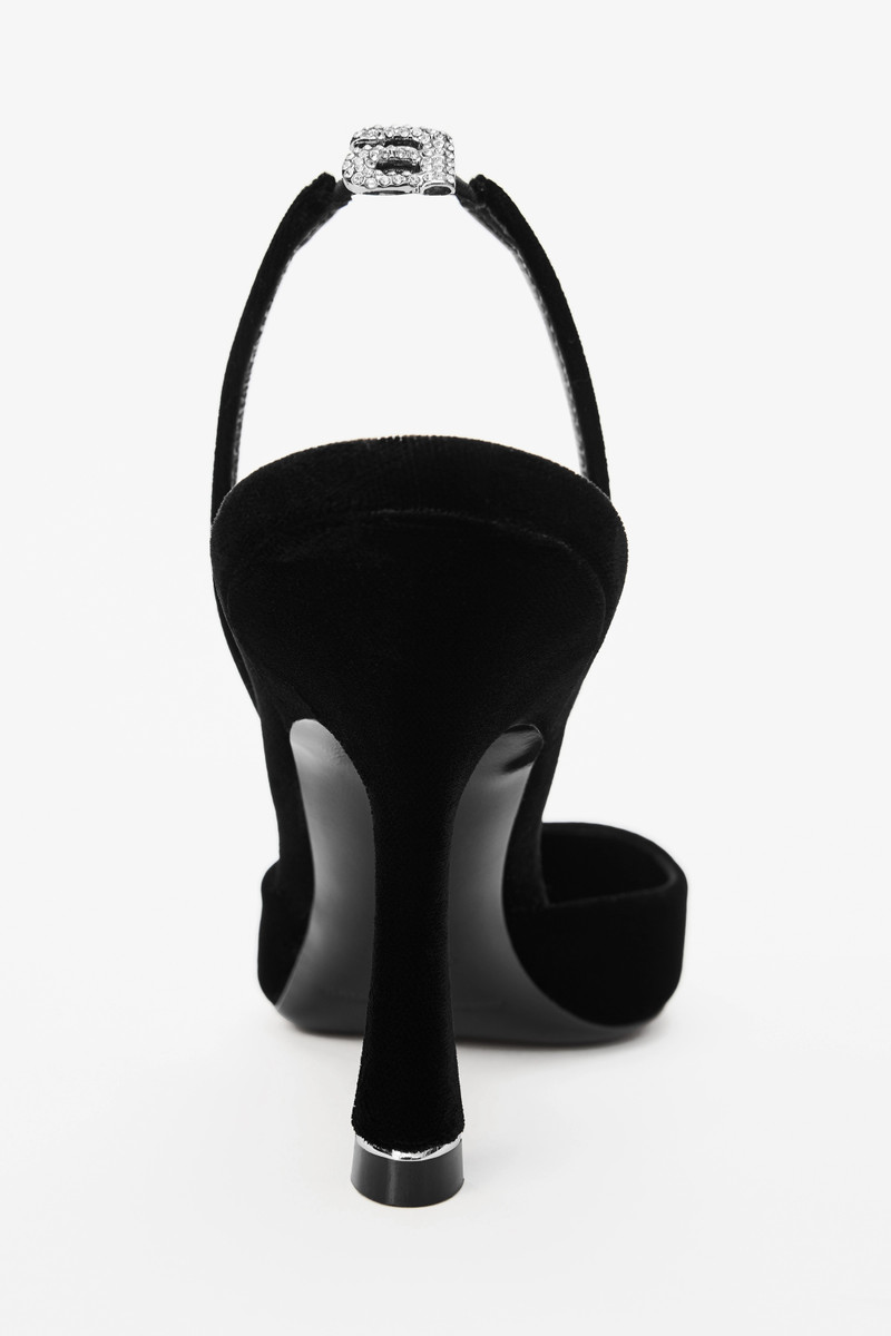 GRACE VELVET SLINGBACK 4