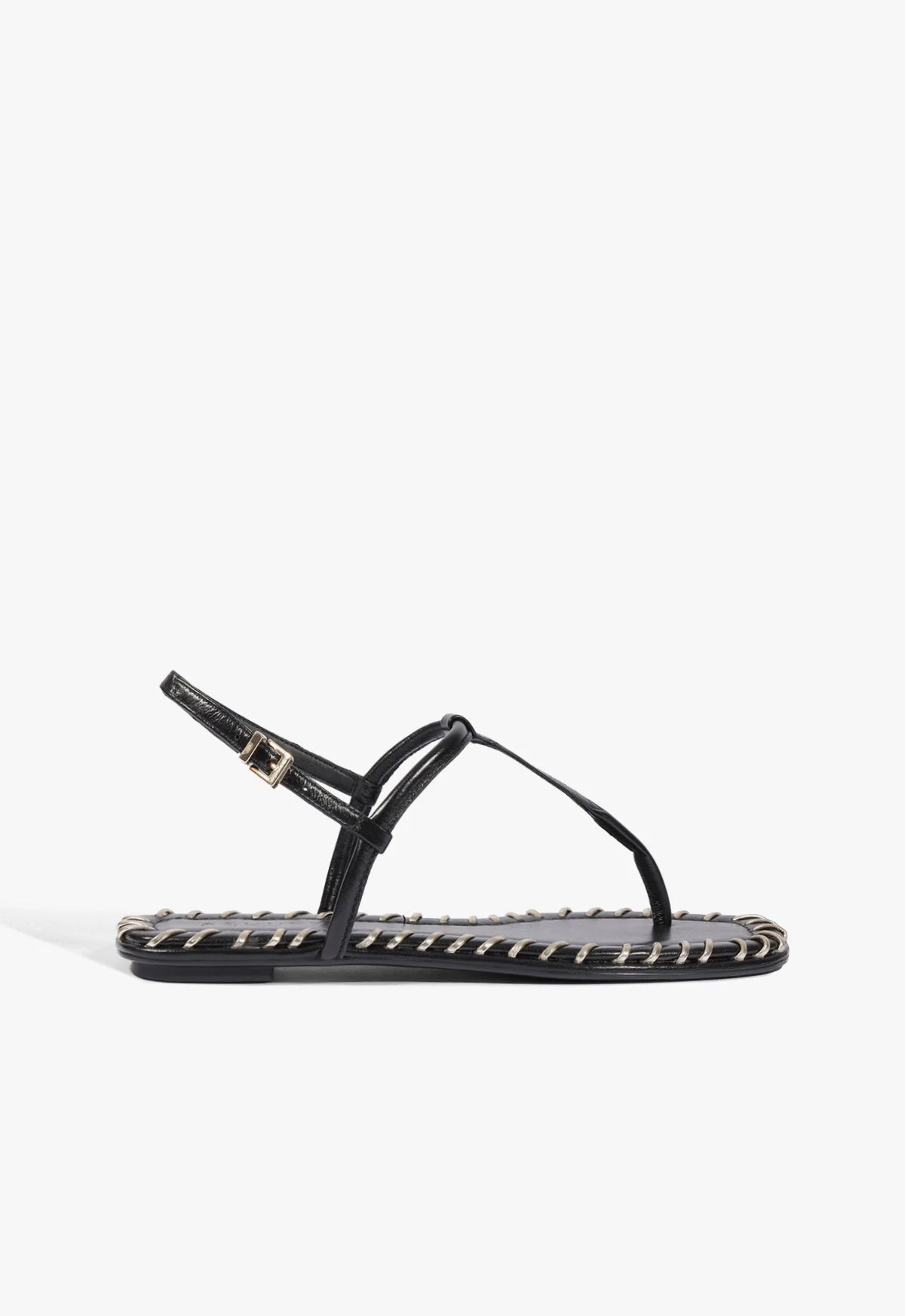 Elsha Sewing Leather Sandal - 1