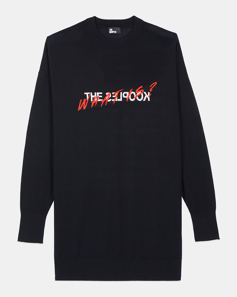 WHAT IS BLACK WOOL SWEATER 1