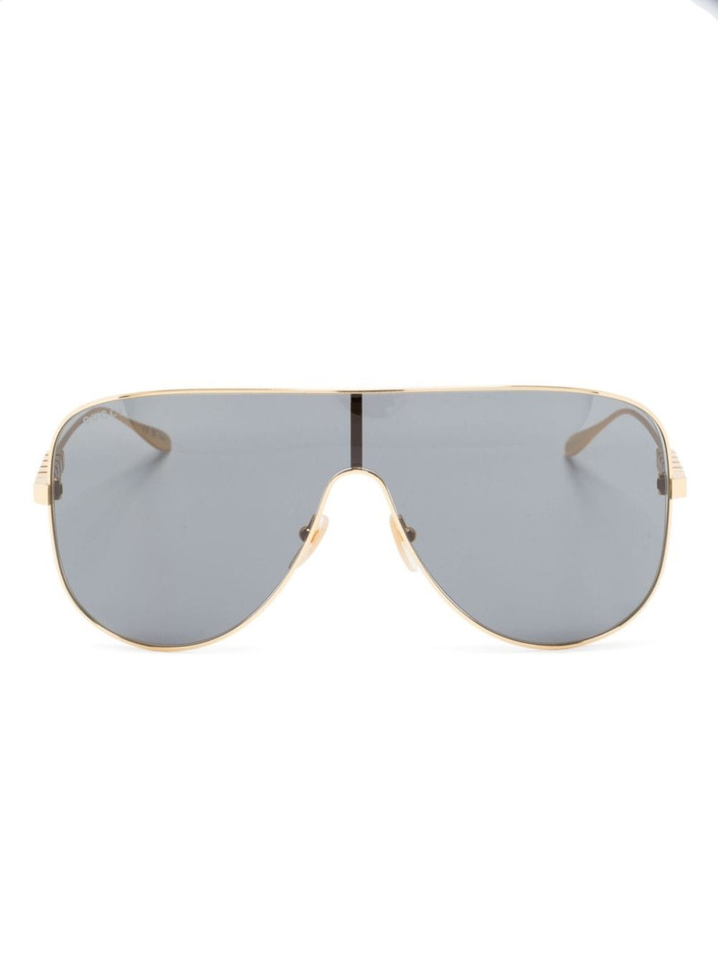 aviator-frame tinted sunglasses 1