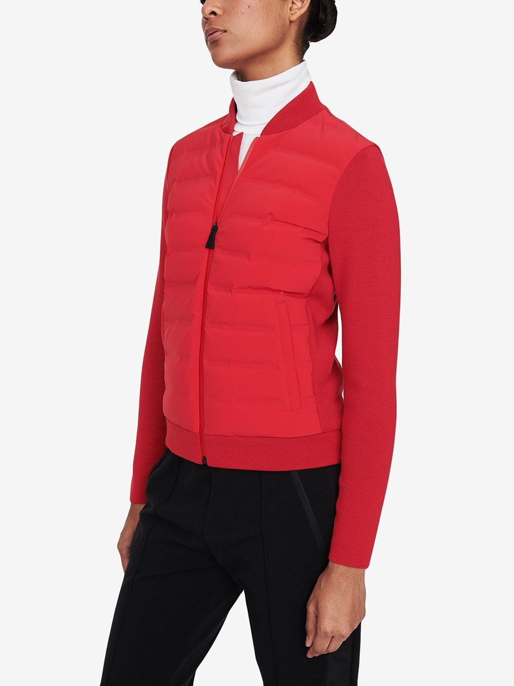 Dale of Aspen panelled knitted jacket - 3