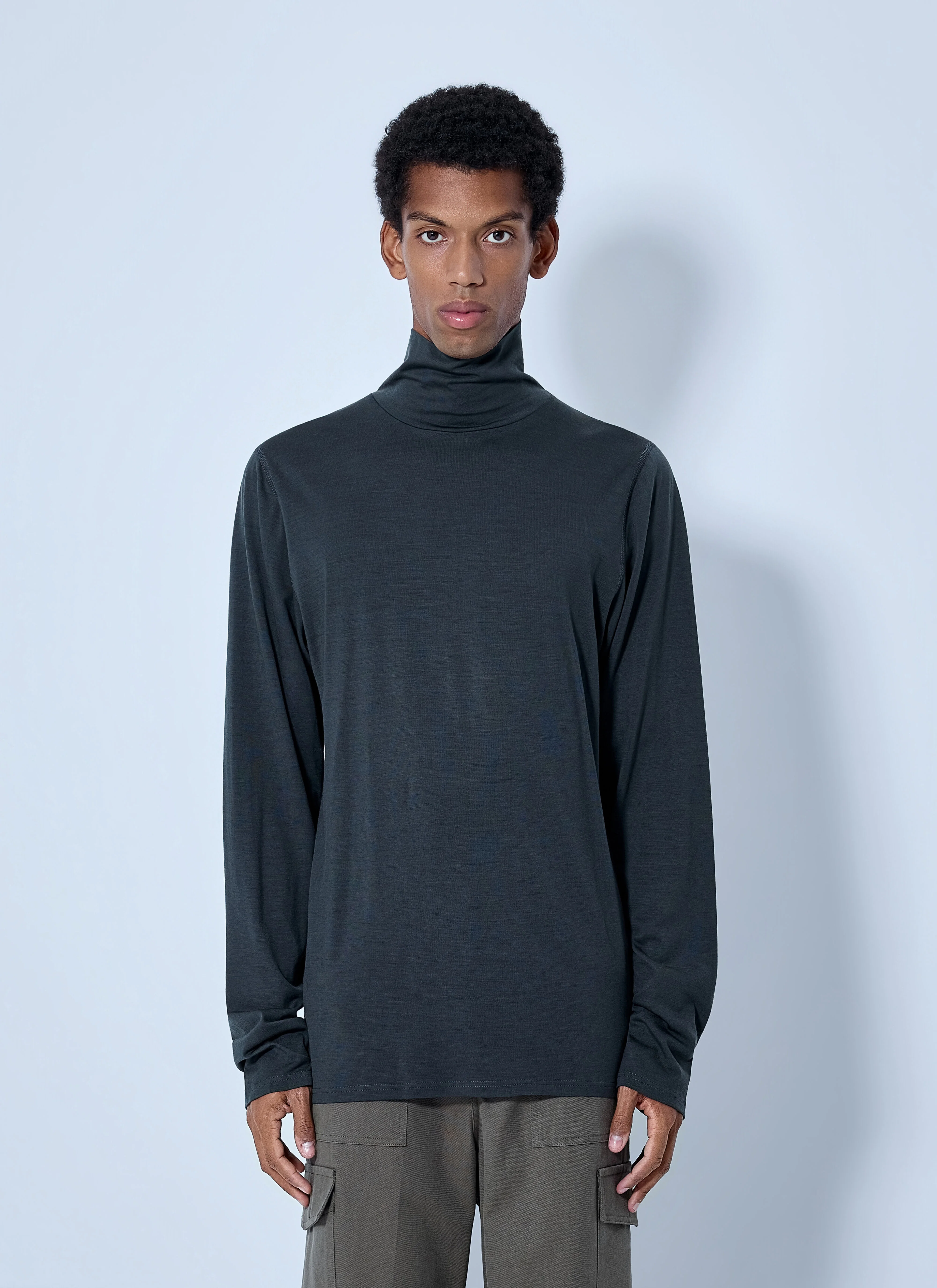 Polar Jersey Turtleneck - 1