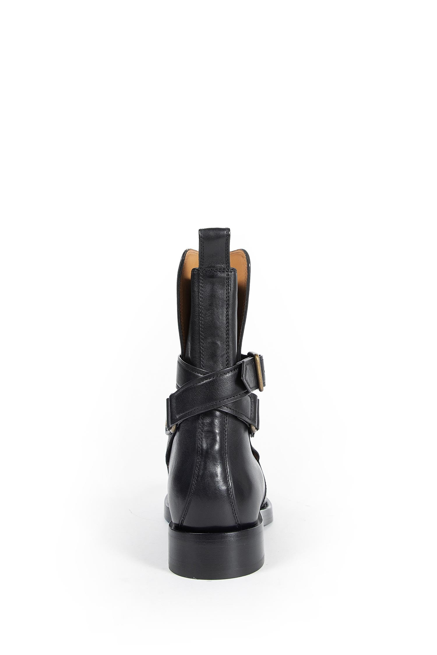 Leather Ledger Jodphur Boots - 3