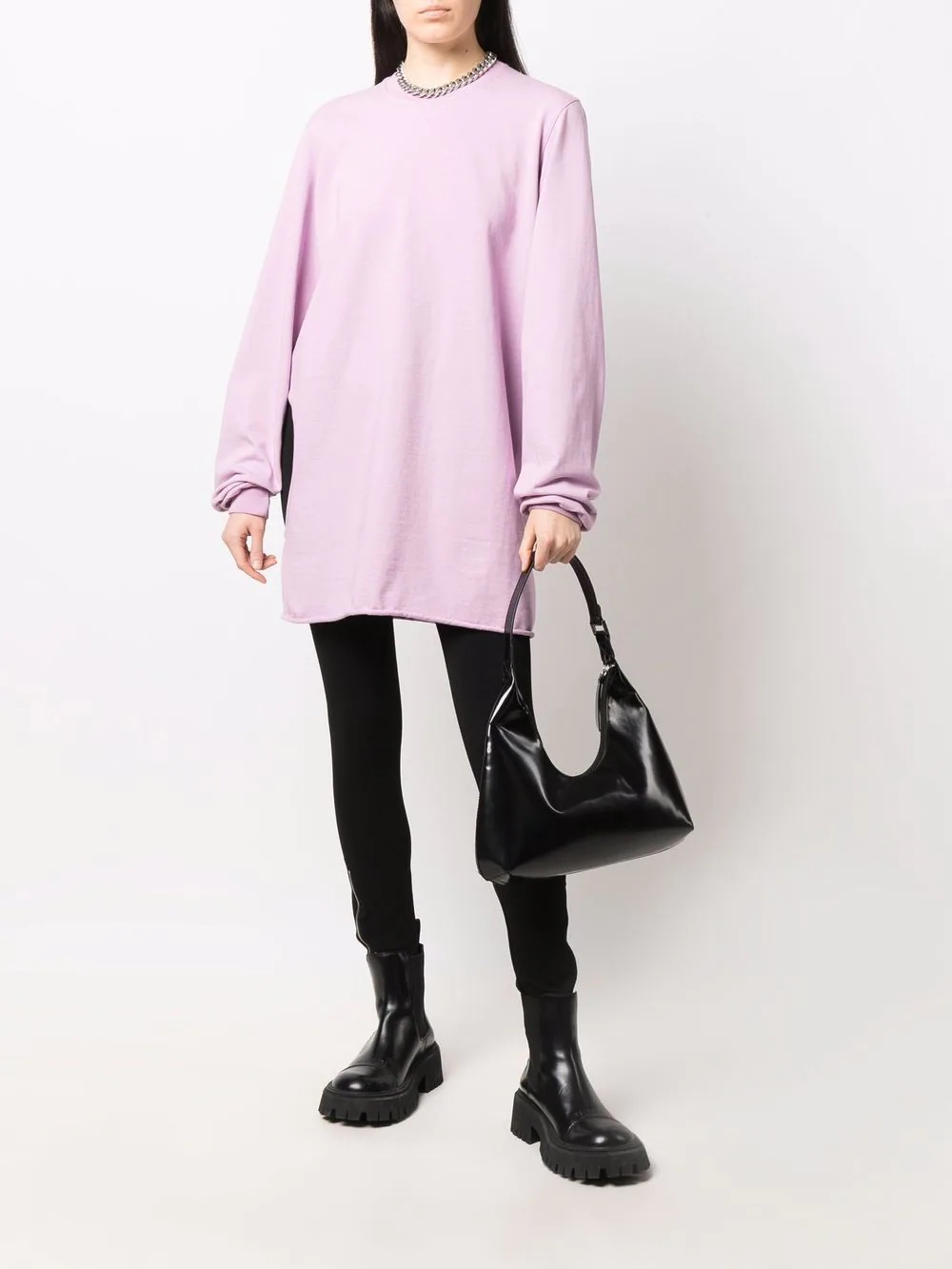 cut out detail sweatshirt - 2