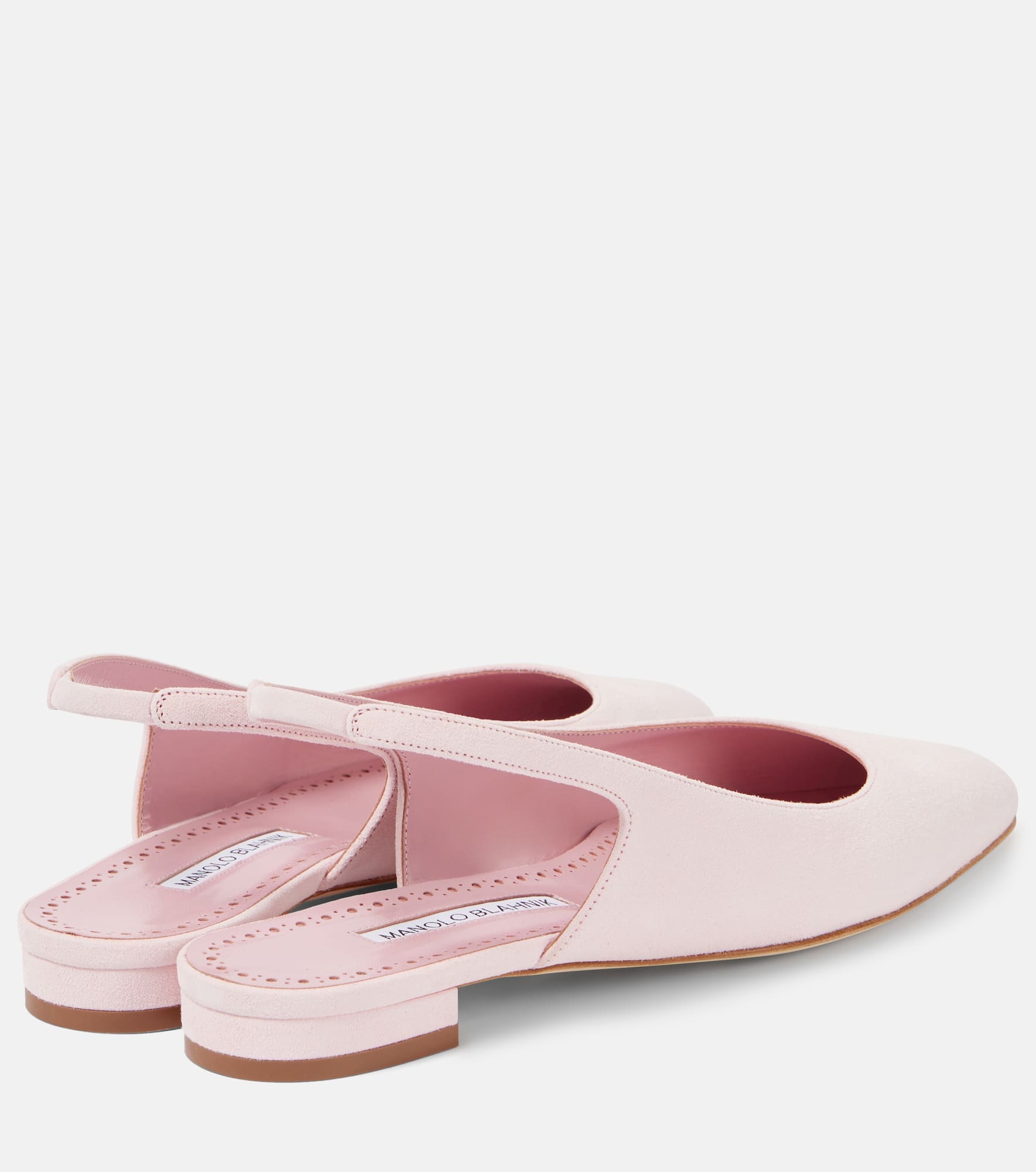 Sawra 10 suede slingback flats - 2
