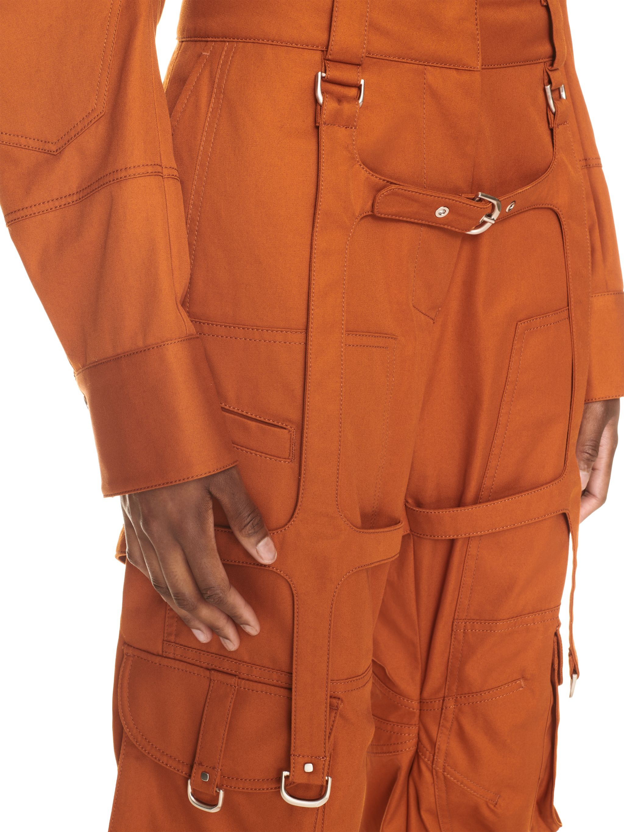 Co Cargo Pkt Over Pant Brick Red No Colo - 5