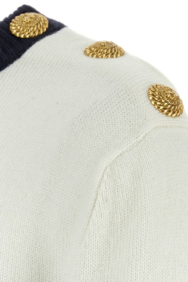 Embroidered cashmere sweater - 3