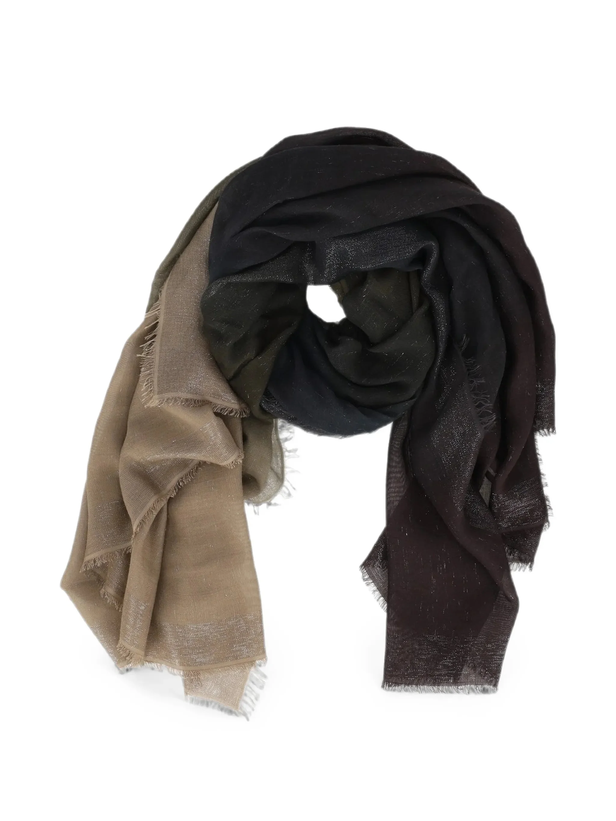 Faliero Sarti Diamante Frayed Scarf - 1